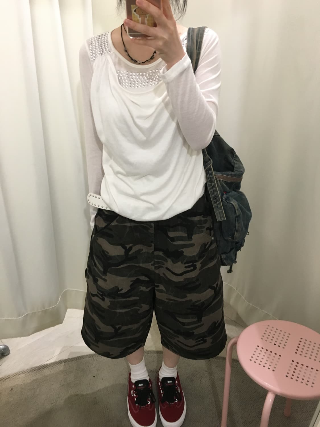 레이어드 스커트 롱슬리브 상품이미지4