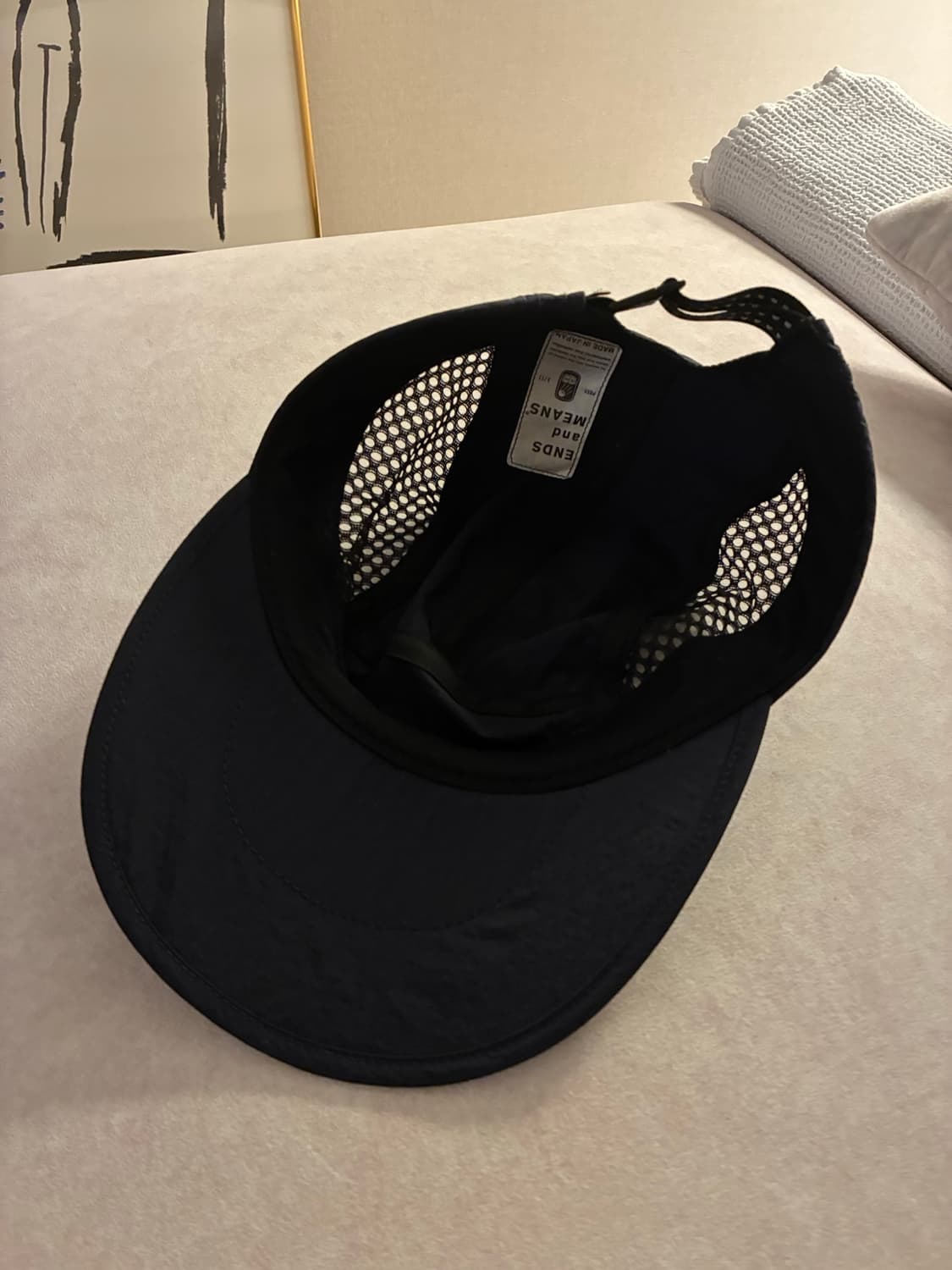 Ends and means mash camp cap 네이비컬러 모자 상품이미지5