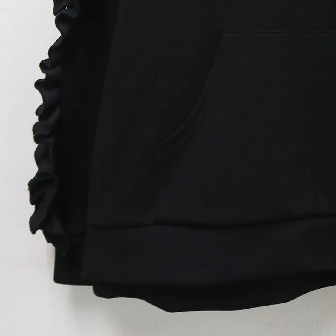 TOCCO CLOSET 소매 프릴 후드티 59697 상품이미지4
