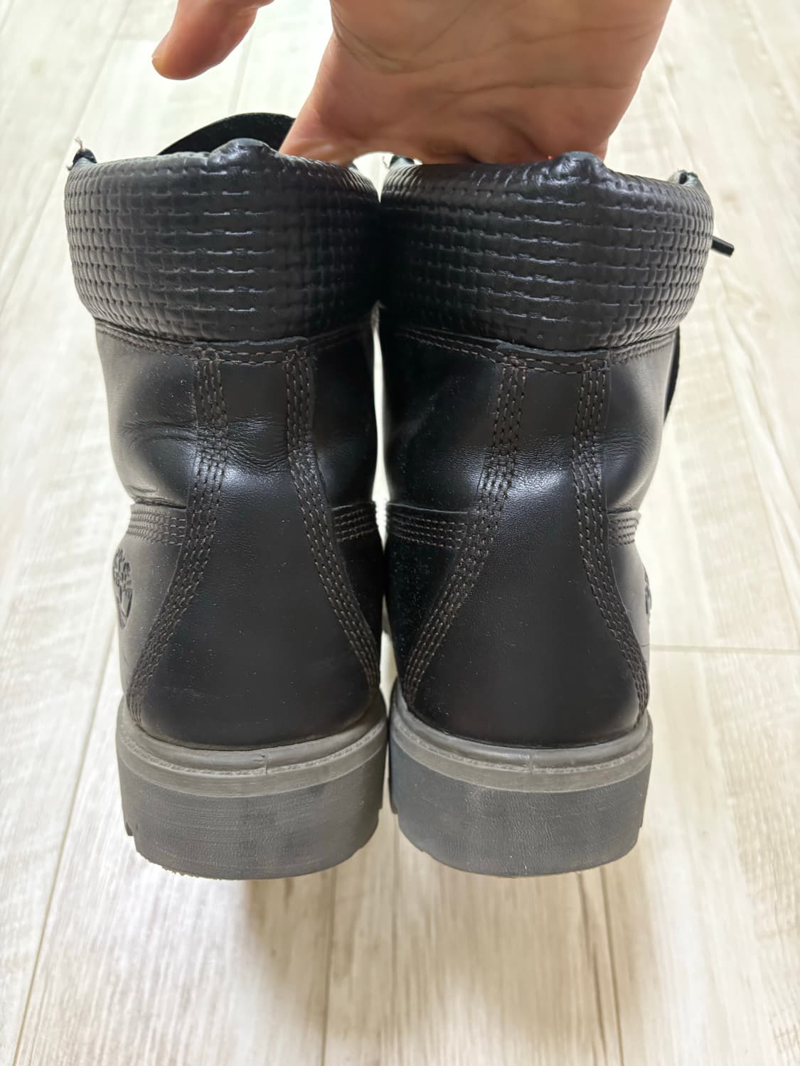 팀버랜드 6인치 레더 워커 블랙 265 상품이미지5