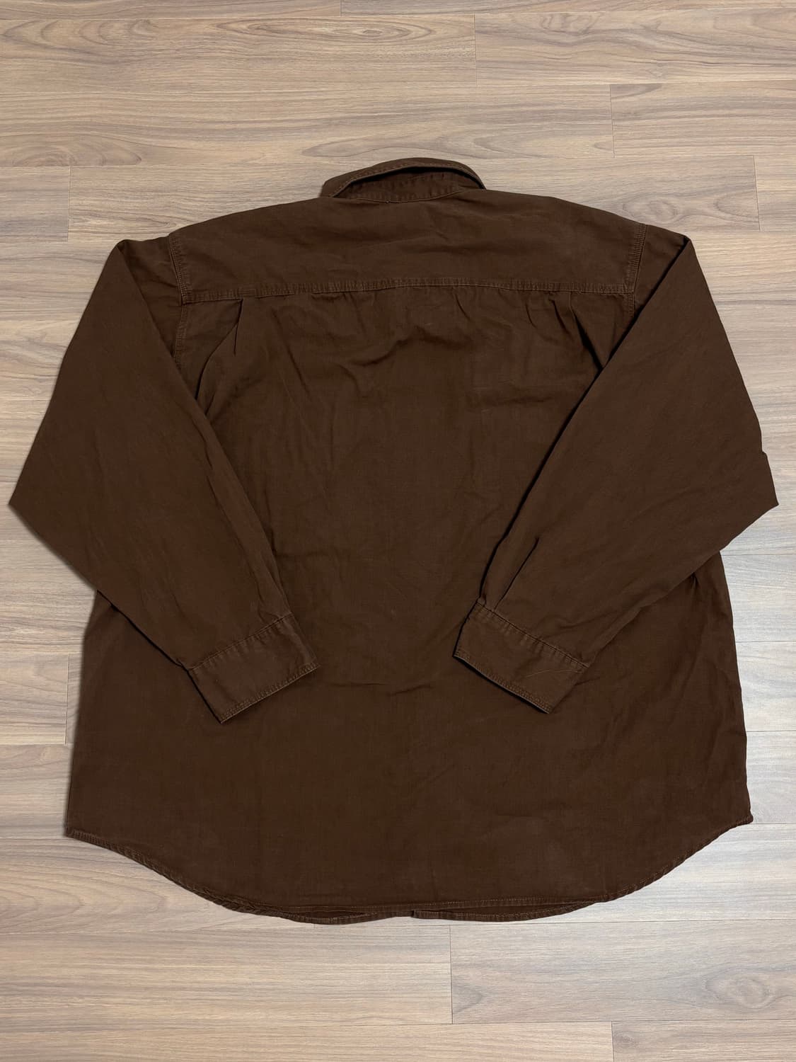 칼하트 셔츠 XL 브라운 상품이미지3