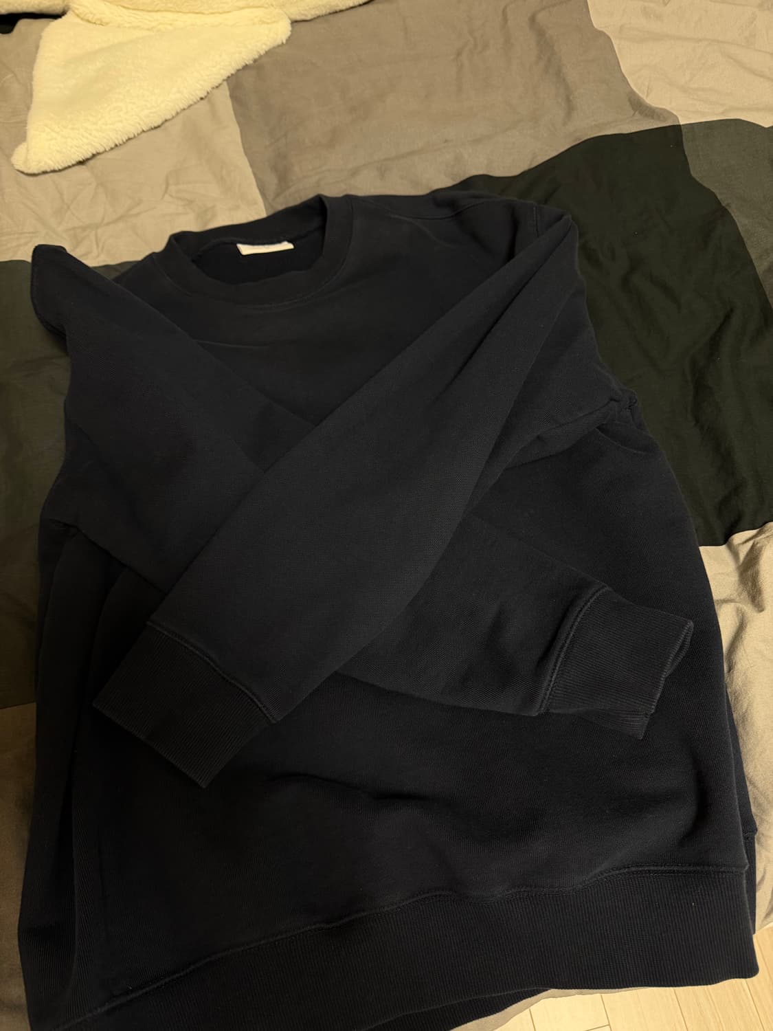 커버낫 네이비 맨투맨 XL 상품이미지2