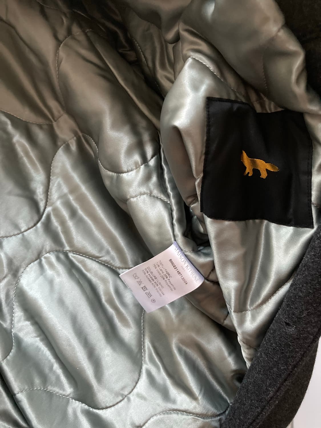 메종 키츠네 코트 상품이미지5