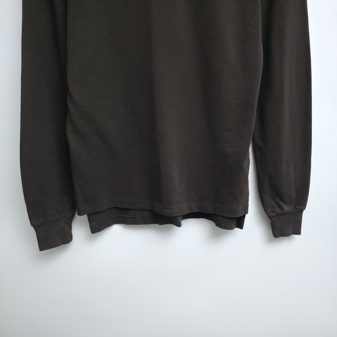 [S] 폴로 랄프로렌 브라운 긴팔 카라티 상품이미지3