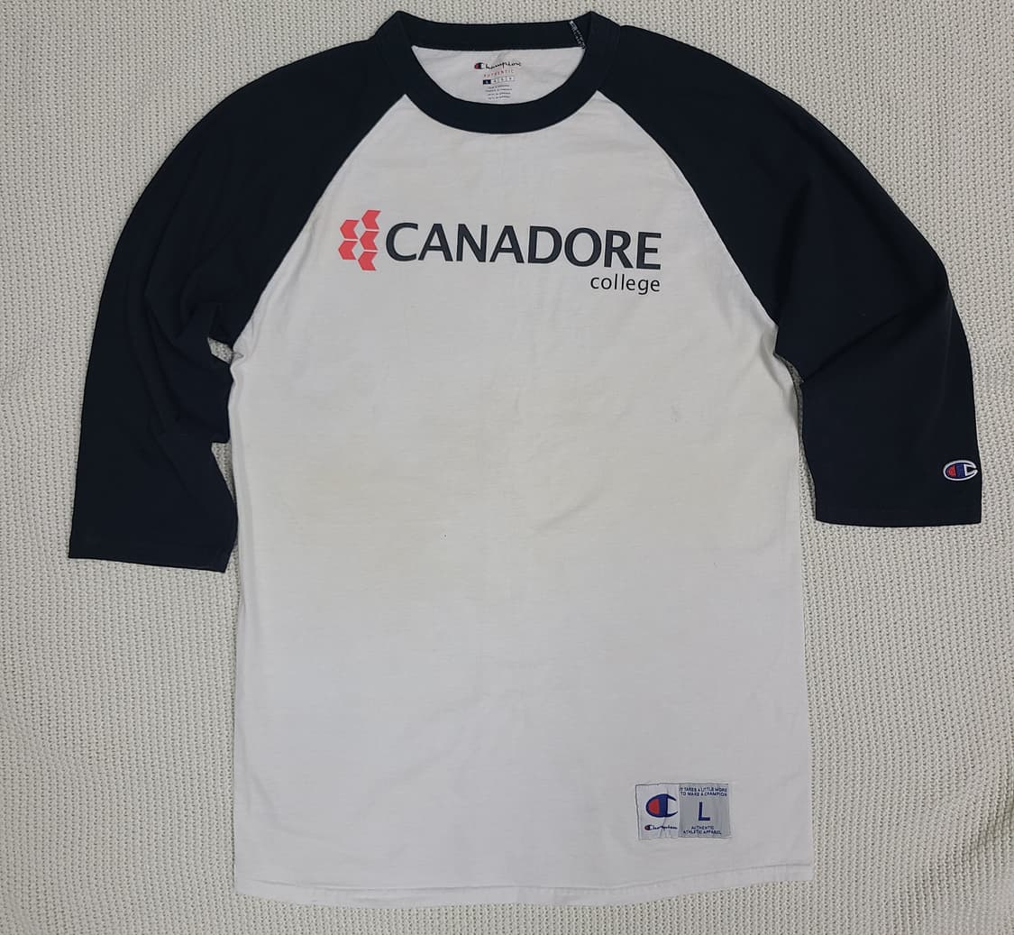 Champion x Canadore College 3/4 슬리브 티셔츠 상품이미지1
