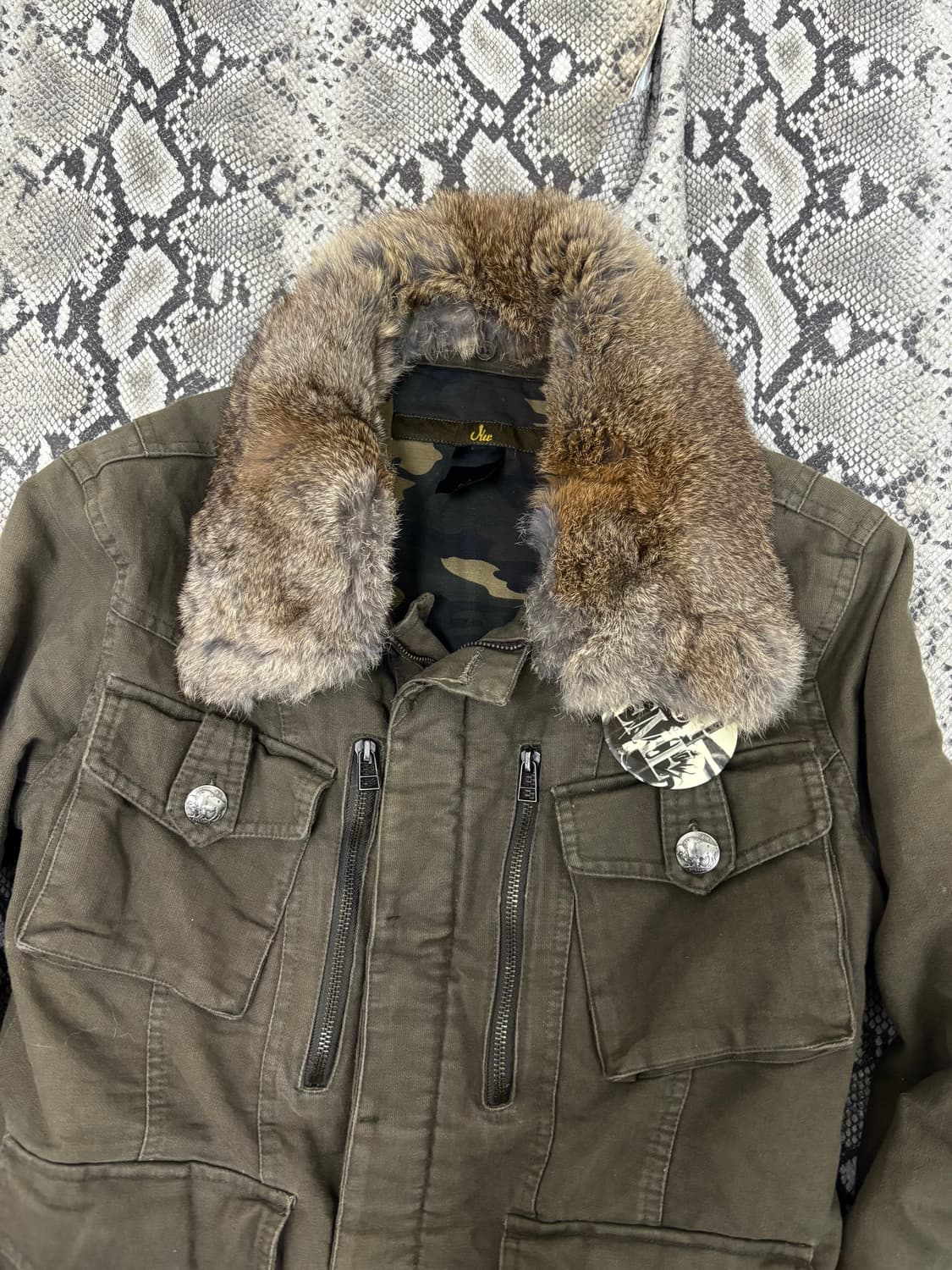 Fur Trimming 00’s Design 2-way Jacket 상품이미지7