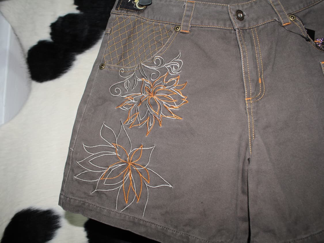 雅結 마사유 Oriental Flower Embroidery Pants 상품이미지4