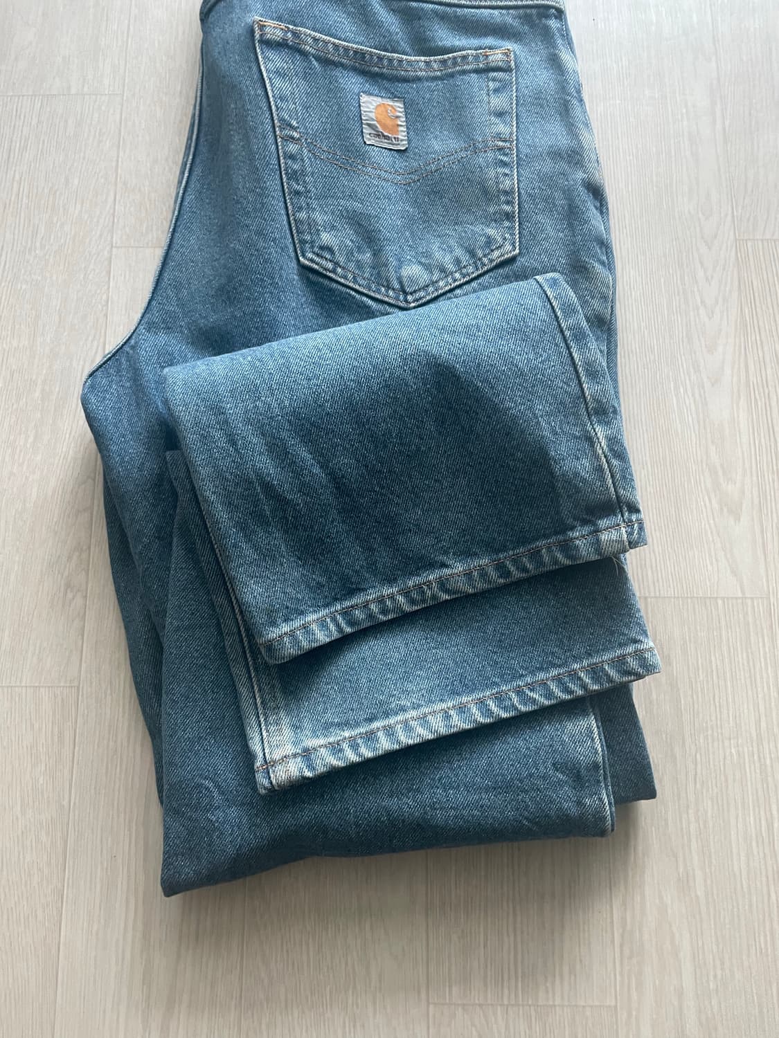 빈티지 칼하트 데님 릴랙스핏 33x30 상품이미지7