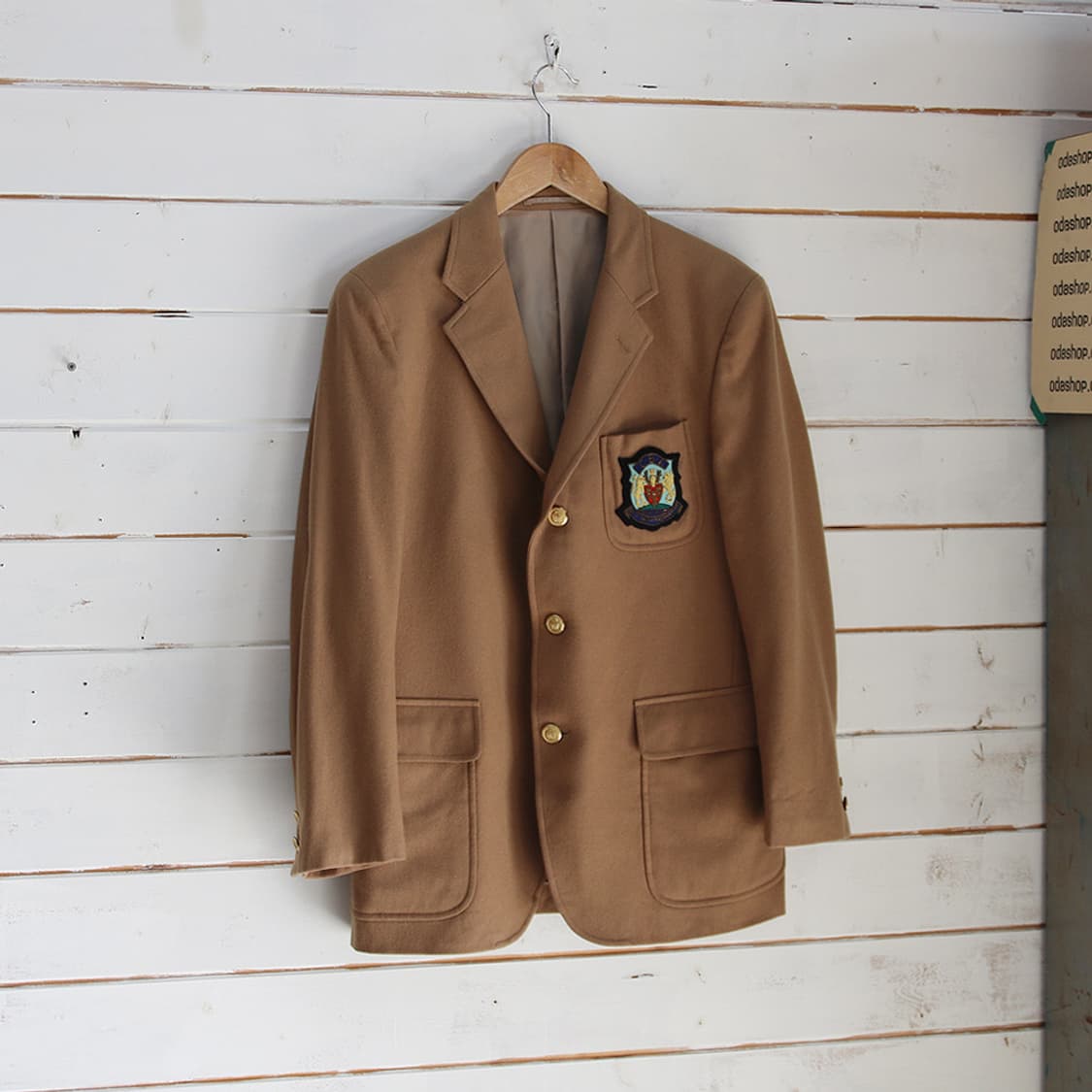 (착용컷) J.PRESS 금장 와펜 블레이져 (남성용 100) 상품이미지1