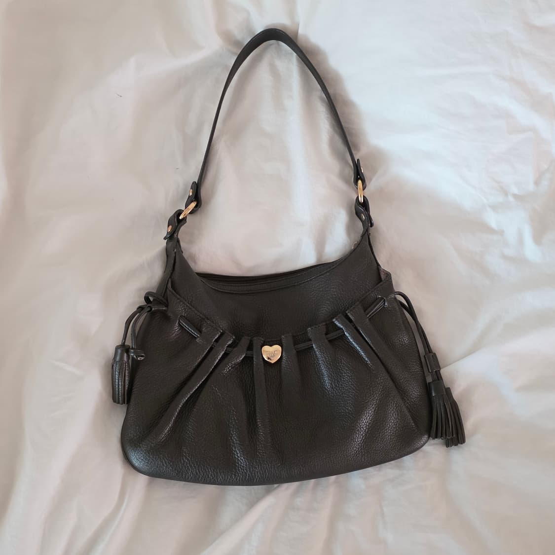 러브캣 y2k 오네 갸루 라떼갸루 숄더백 브라운 리즈리사 st 상품이미지1