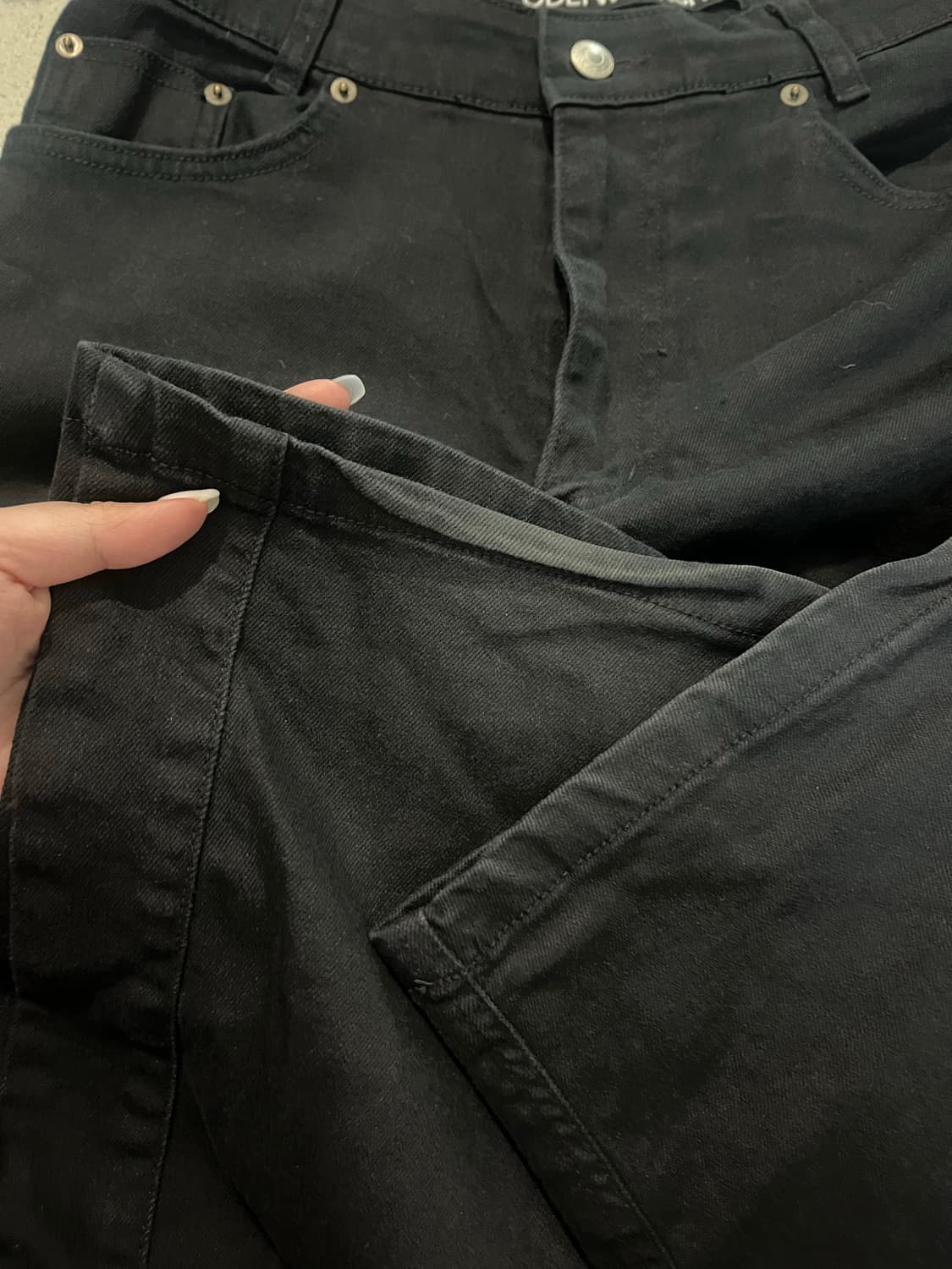 Odlyworkshop curve jeans (M) 상품이미지5