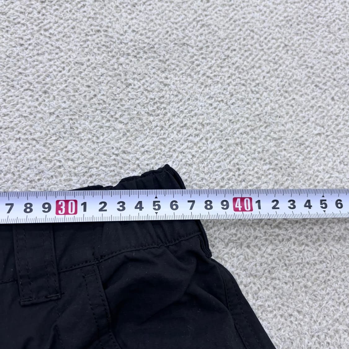 M 디스이즈네버댓 남성 블랙 카고 팬츠 0617E2 상품이미지5