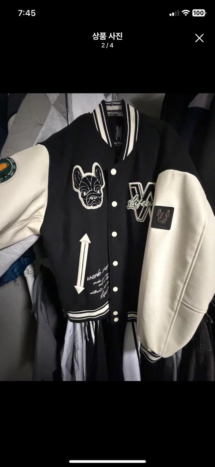 라이프워크 힙독 어플리케 점퍼 23fw 상품이미지2