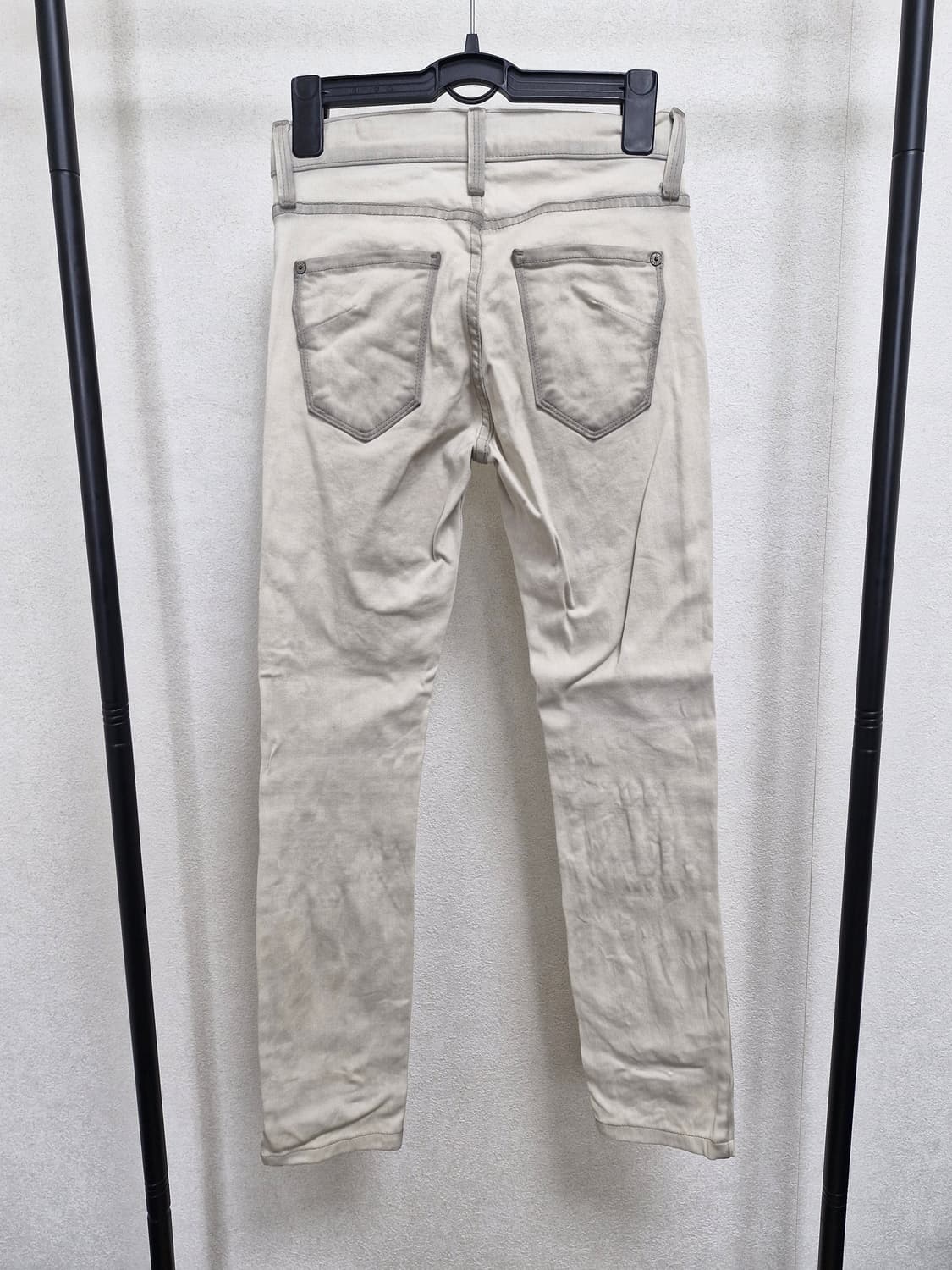 [24] 제임스진 크림 데님 바지 상품이미지2