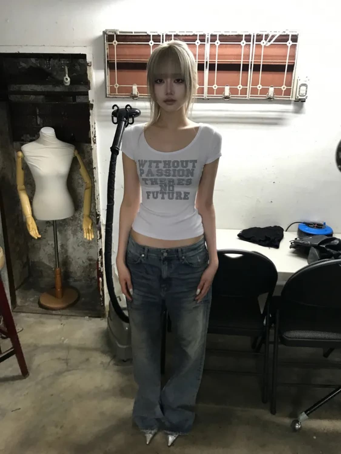 쿄이 OIL WASH LOW SAGGING PANTS 상품이미지4