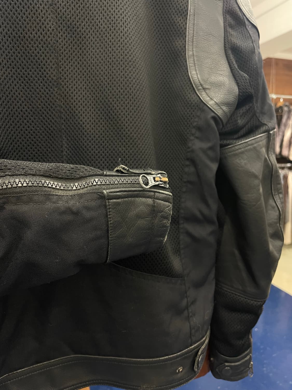 Tucanourbano 레더 레이싱 자켓 상품이미지9