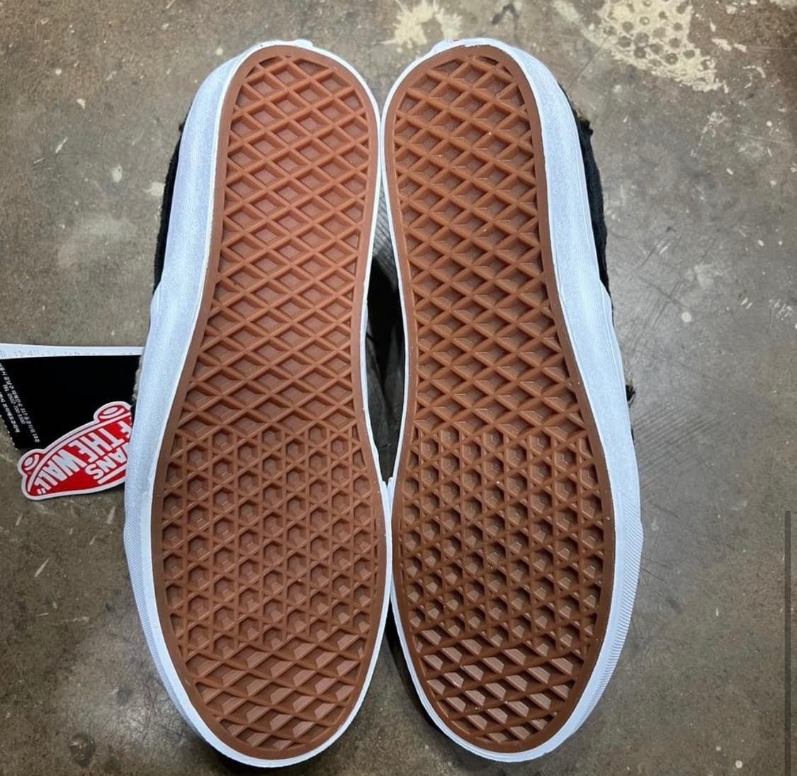 265) 새제품 반스 뽀글이 레오파드 부클 슬립온 스니커즈 운동화 상품이미지5