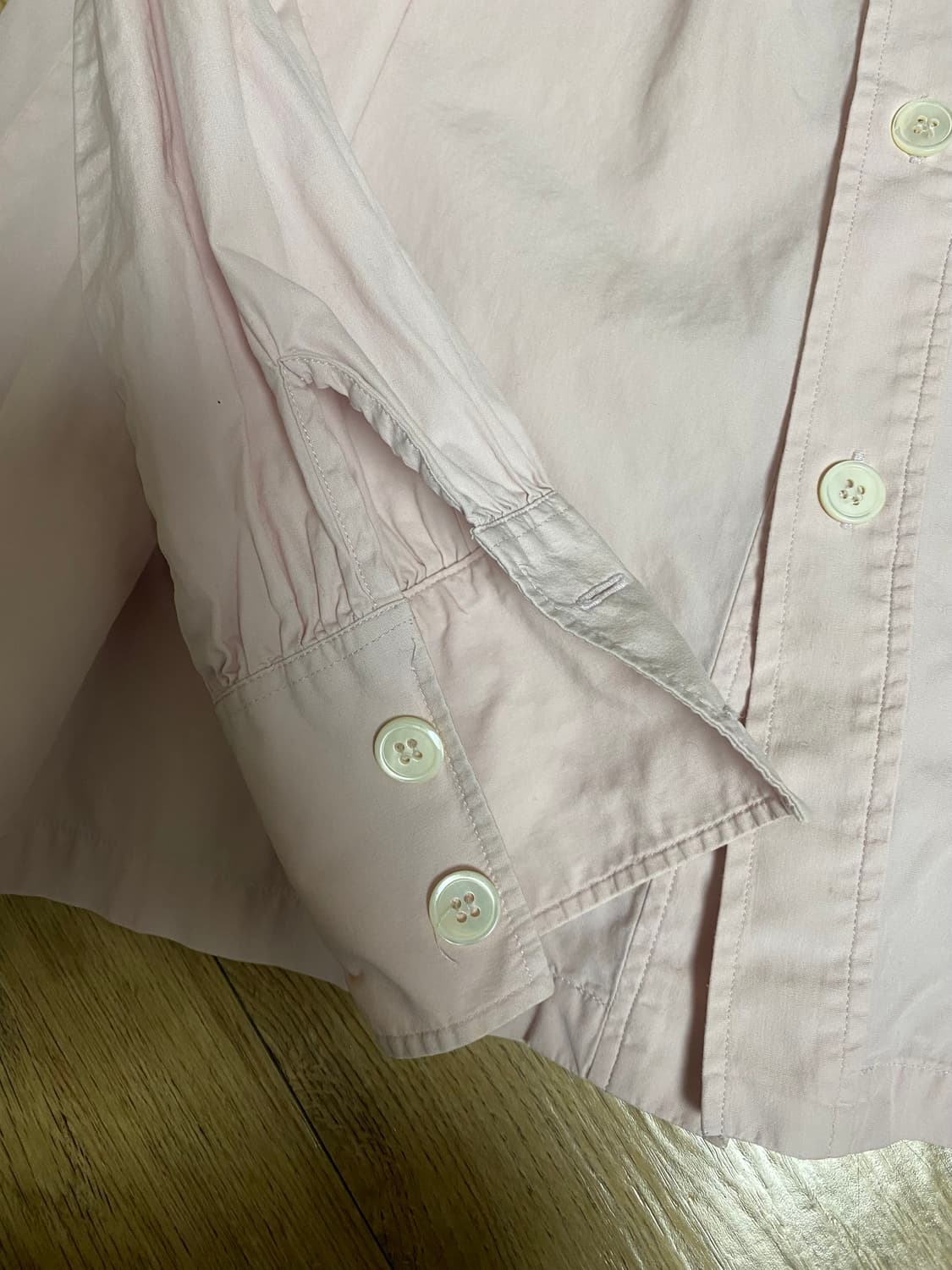 A.P.C. 핑크 코튼 셔츠 상품이미지6