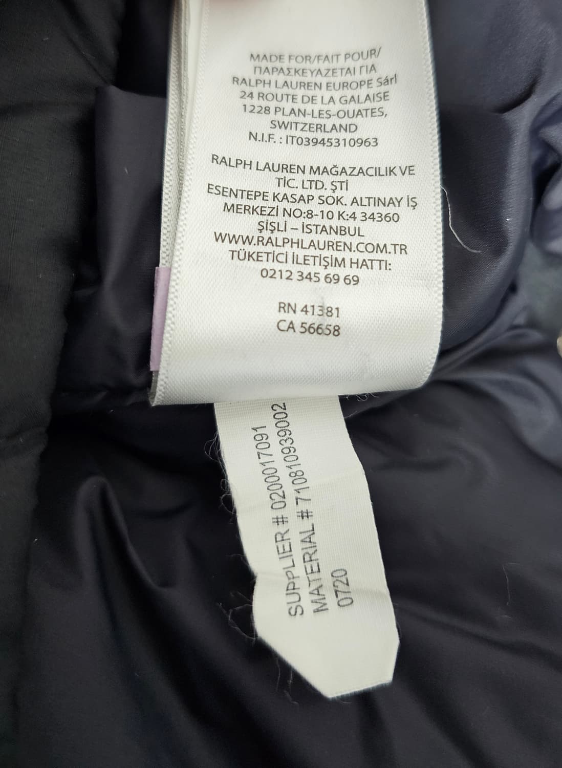 폴로랄프로렌 덕다운롱패딩 M (100-105) 상품이미지5