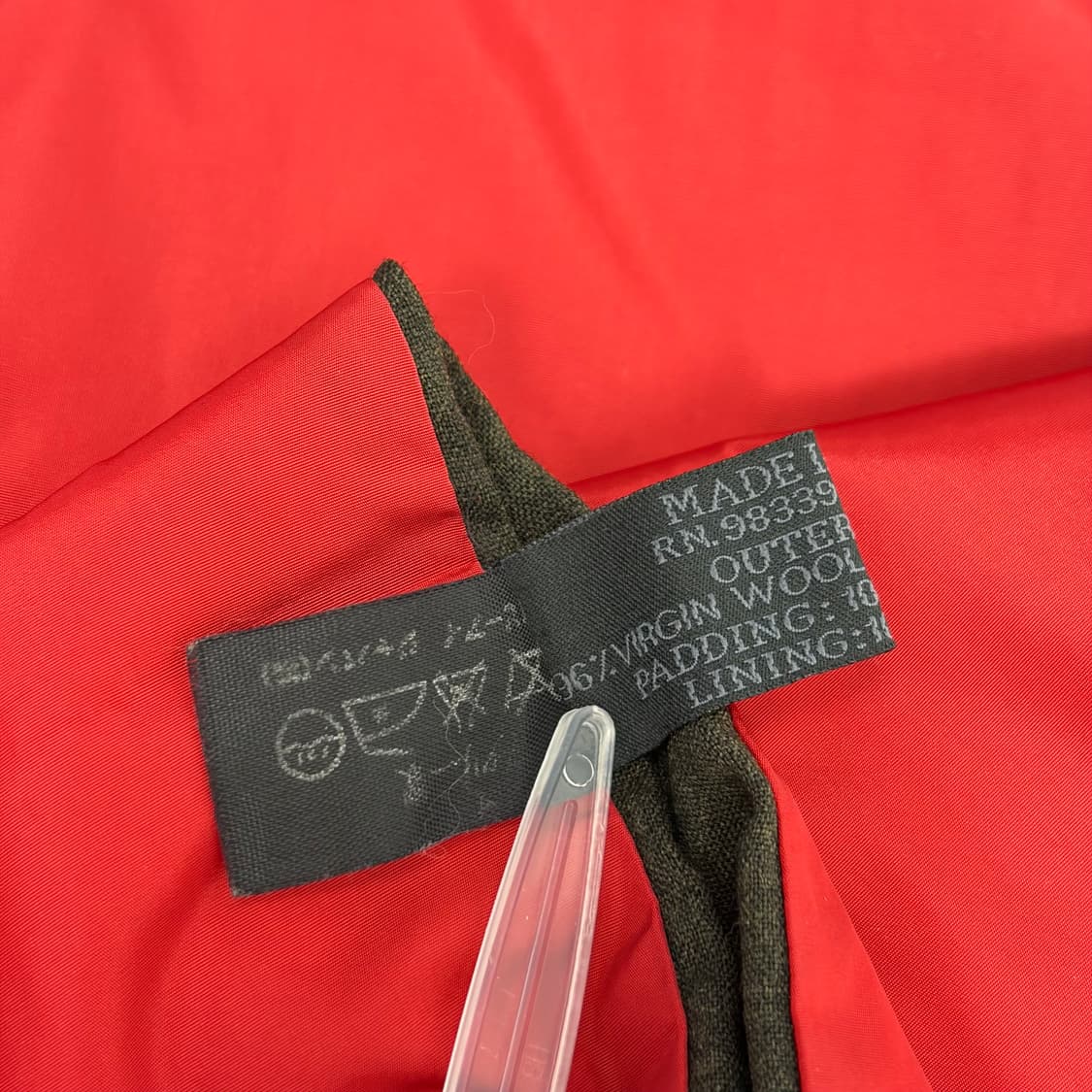 프라다 리버시블 양면 울 나일론 머플러 목도리 상품이미지5