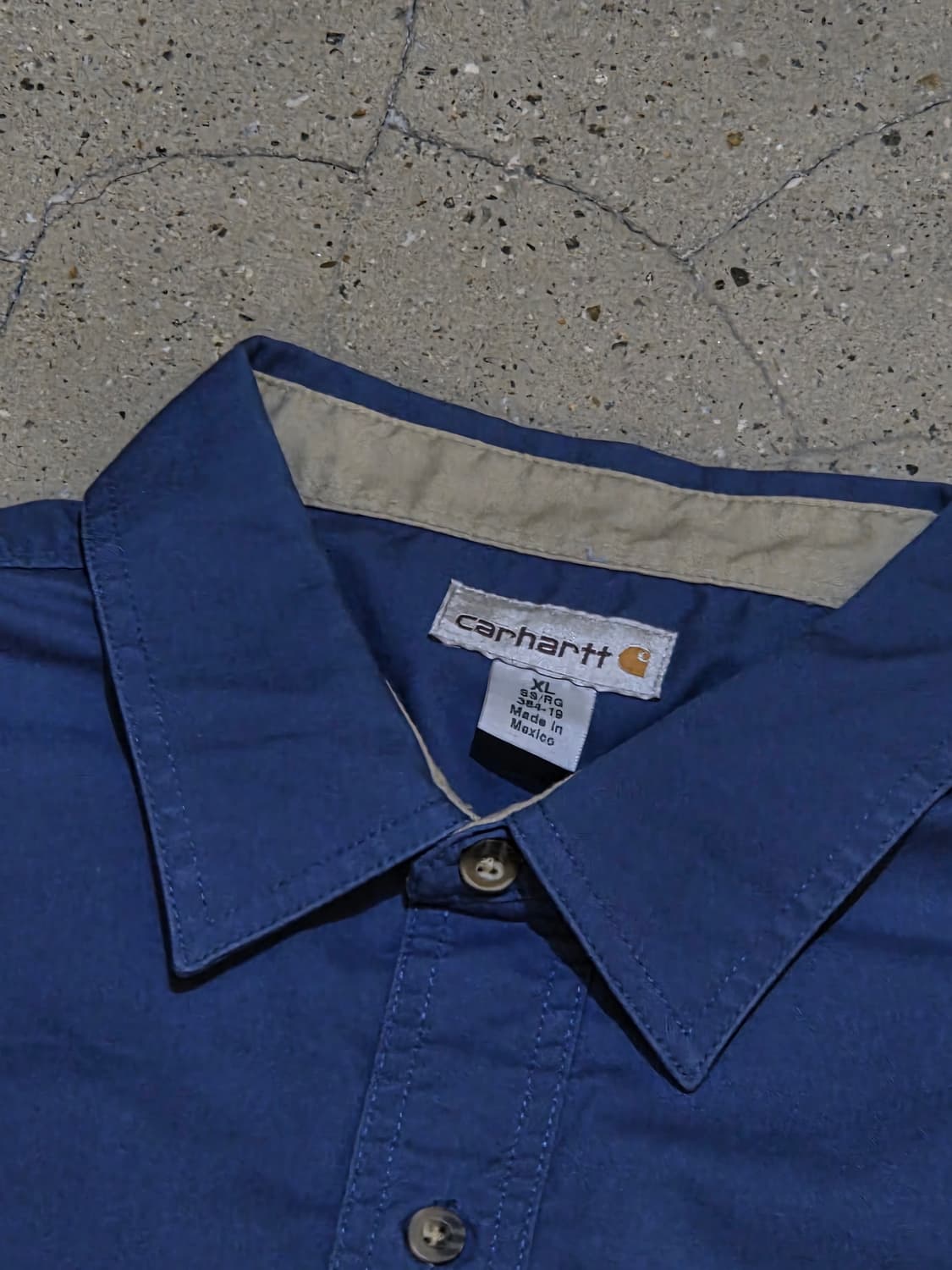 Carhartt 칼하트 애쉬블루 포켓반팔셔츠 상품이미지3