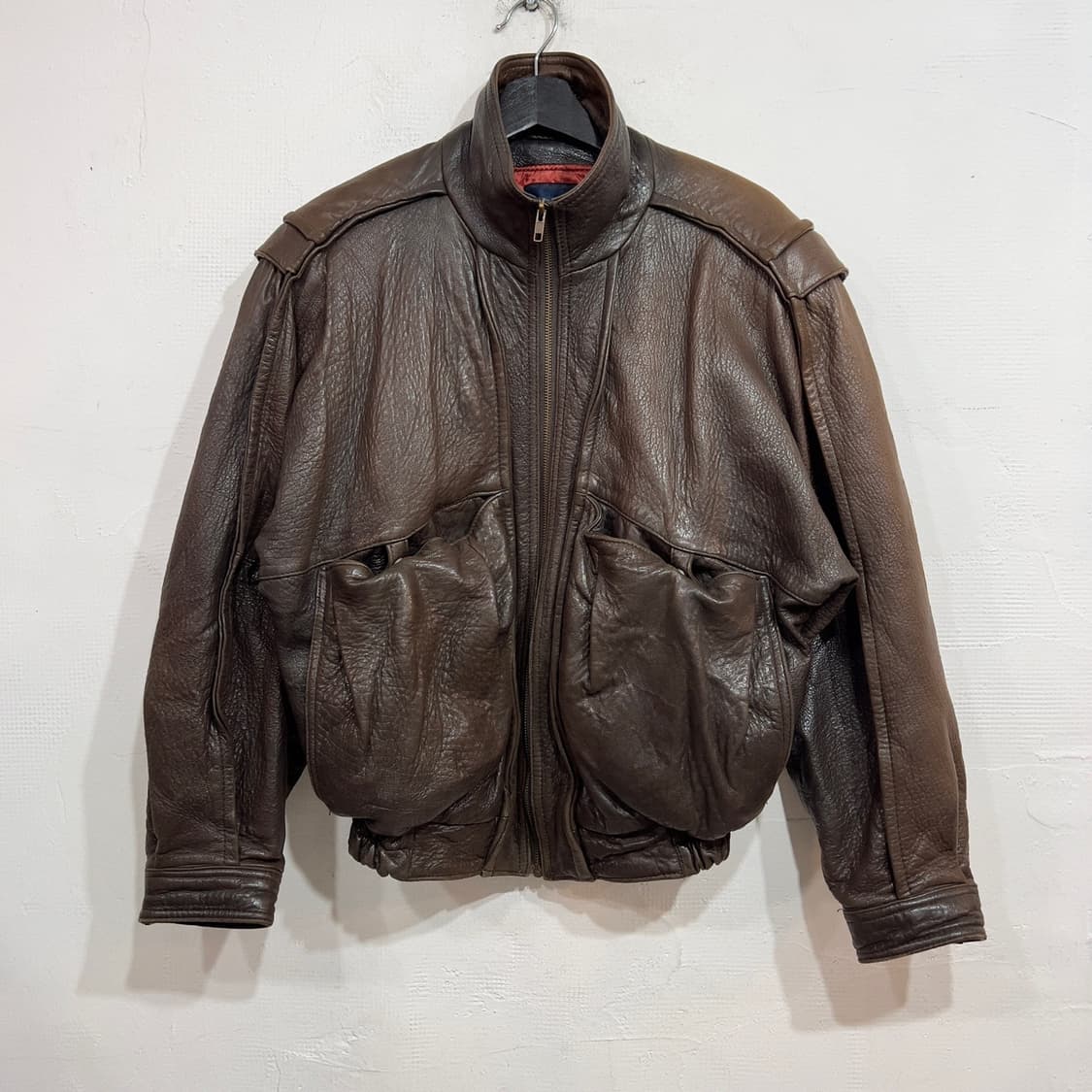 로버트콤스톡 리얼레더 a-2 자켓 상품이미지2