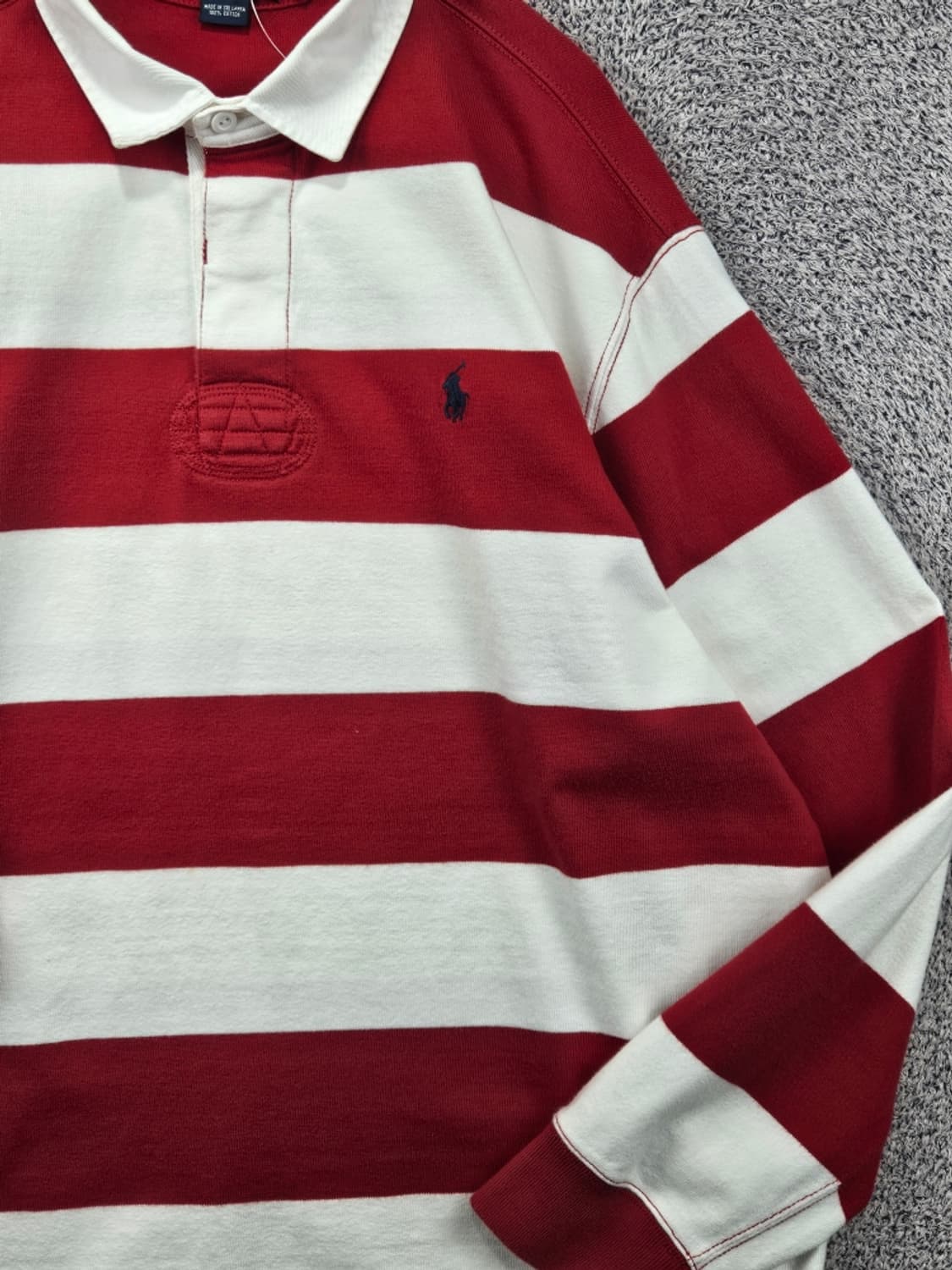 폴로랄프로렌 스트라이프 럭비 티셔츠 ( XL ) / 11769 상품이미지7