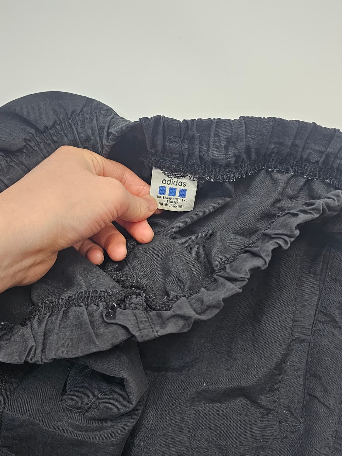 아디다스 삼선 망사 빅로고 트랙팬츠 바람막이 반 바지 상품이미지5