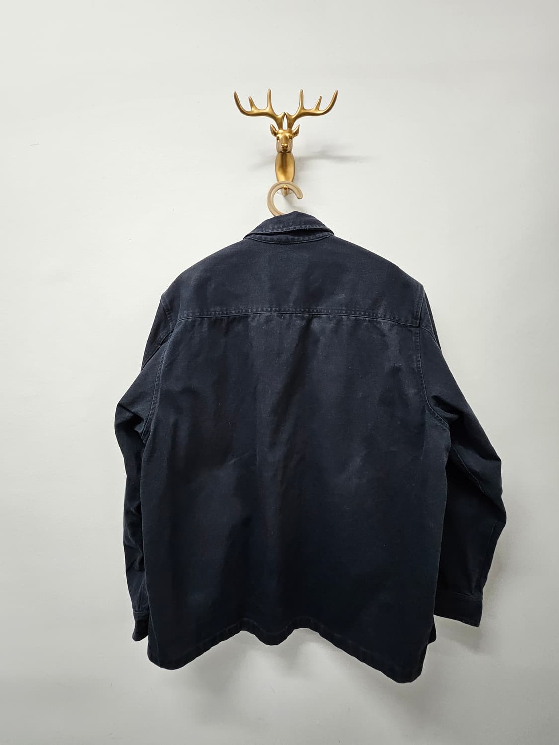 에디바우어 빈티지 커버올자켓 네이비 상품이미지2