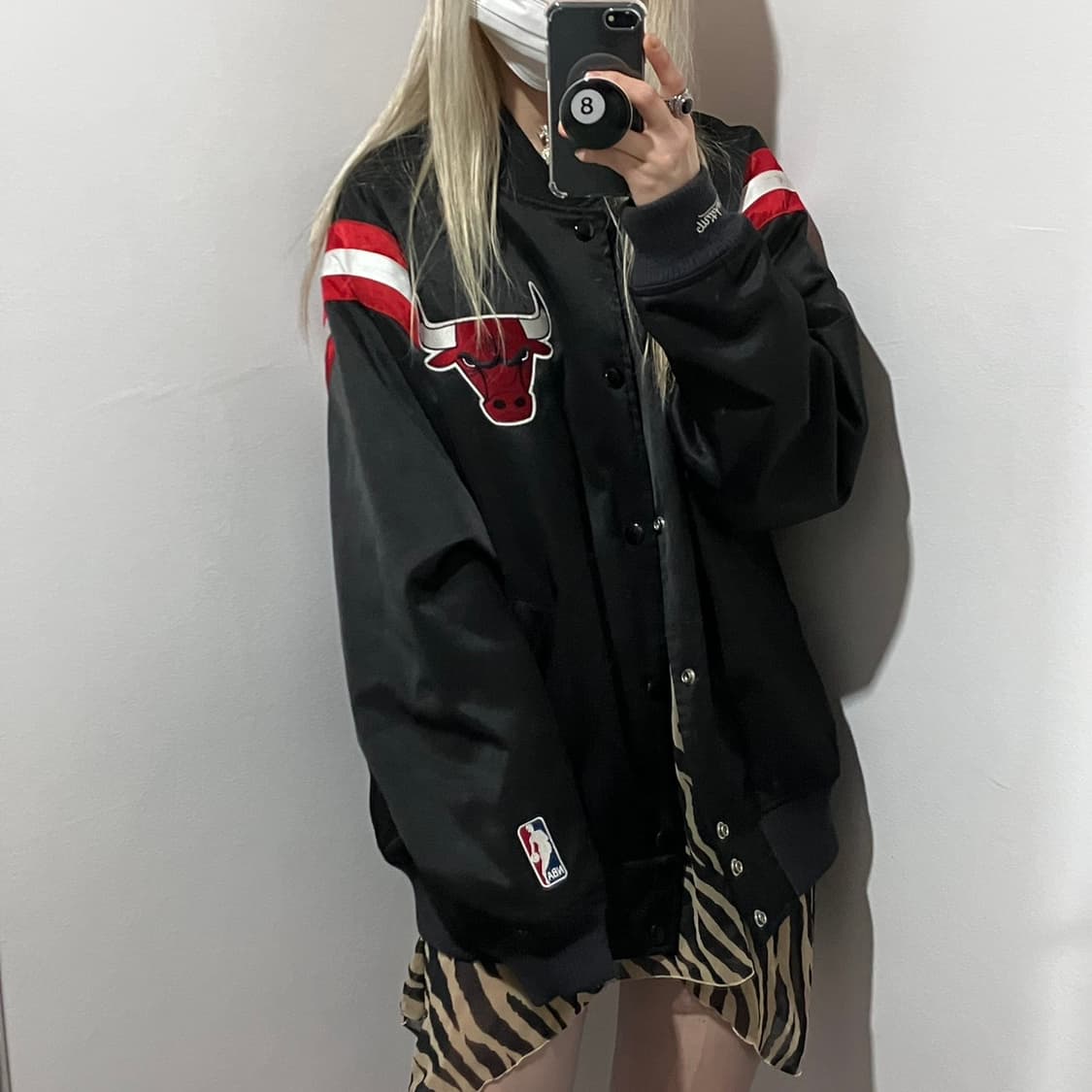 미챌엔네스 시카고불스 바시티 자켓 상품이미지1