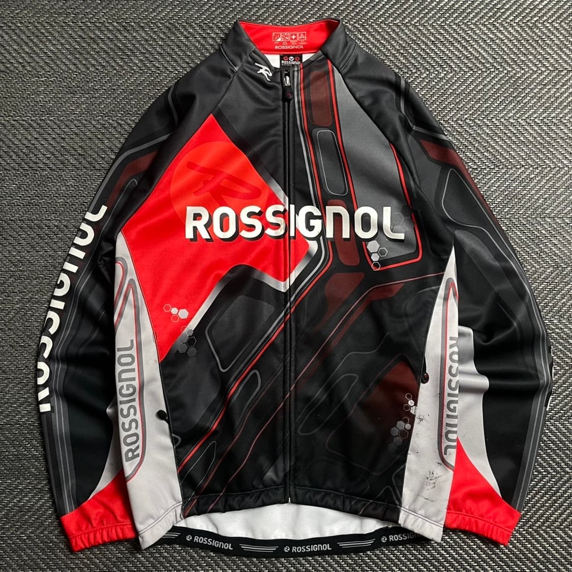 Rossignol 빅로고 사이클링 트랙탑 져지o 5771 상품이미지1
