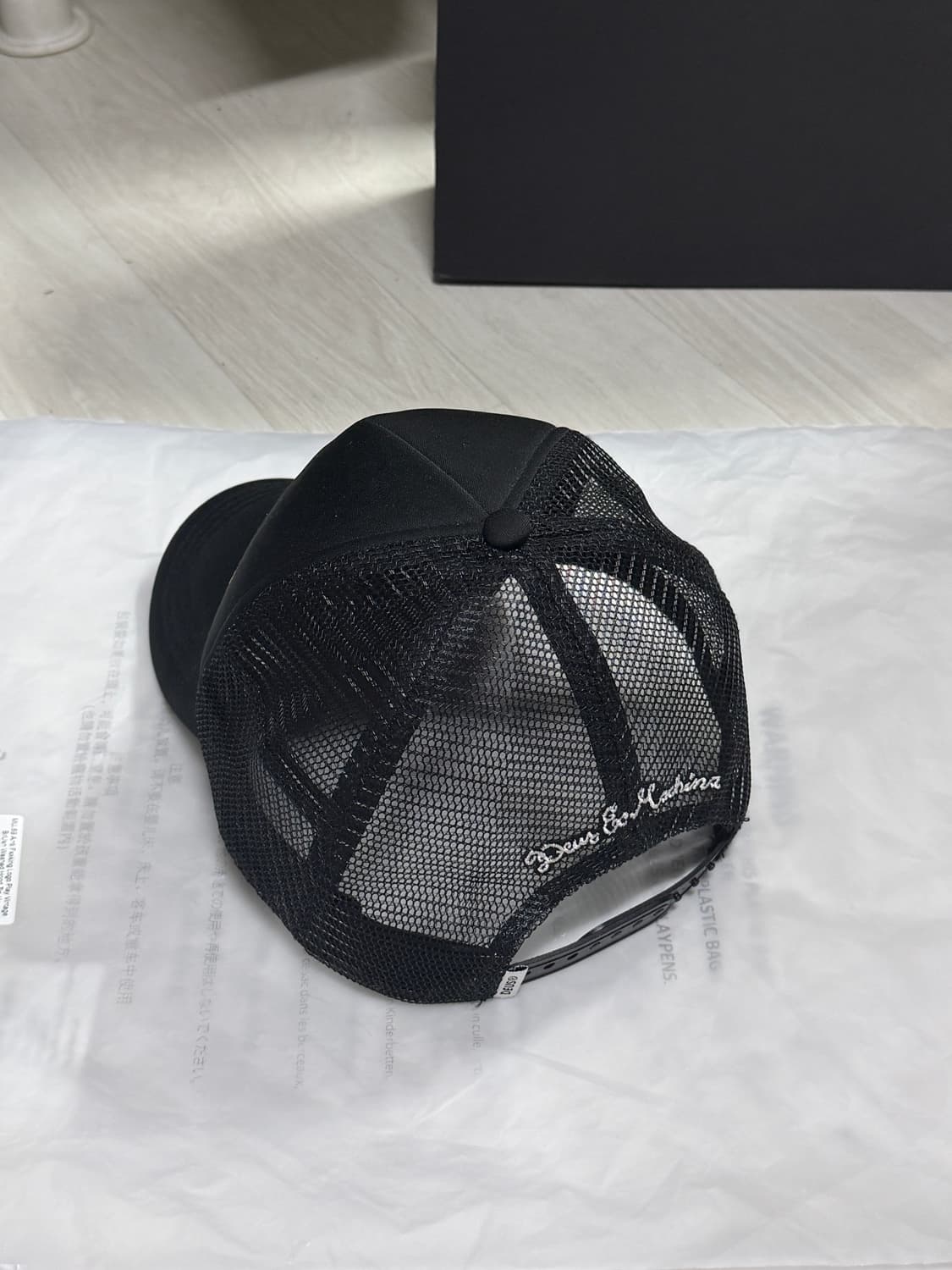 데우스 서울 모자 볼캡 블랙 상품이미지2