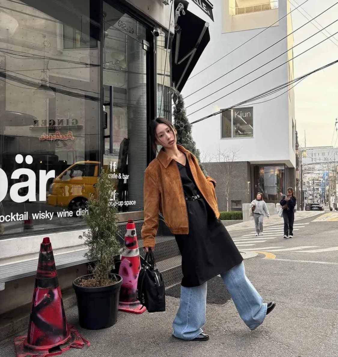 노이어 포 우먼 스웨이드 코치 블루종 상품이미지2