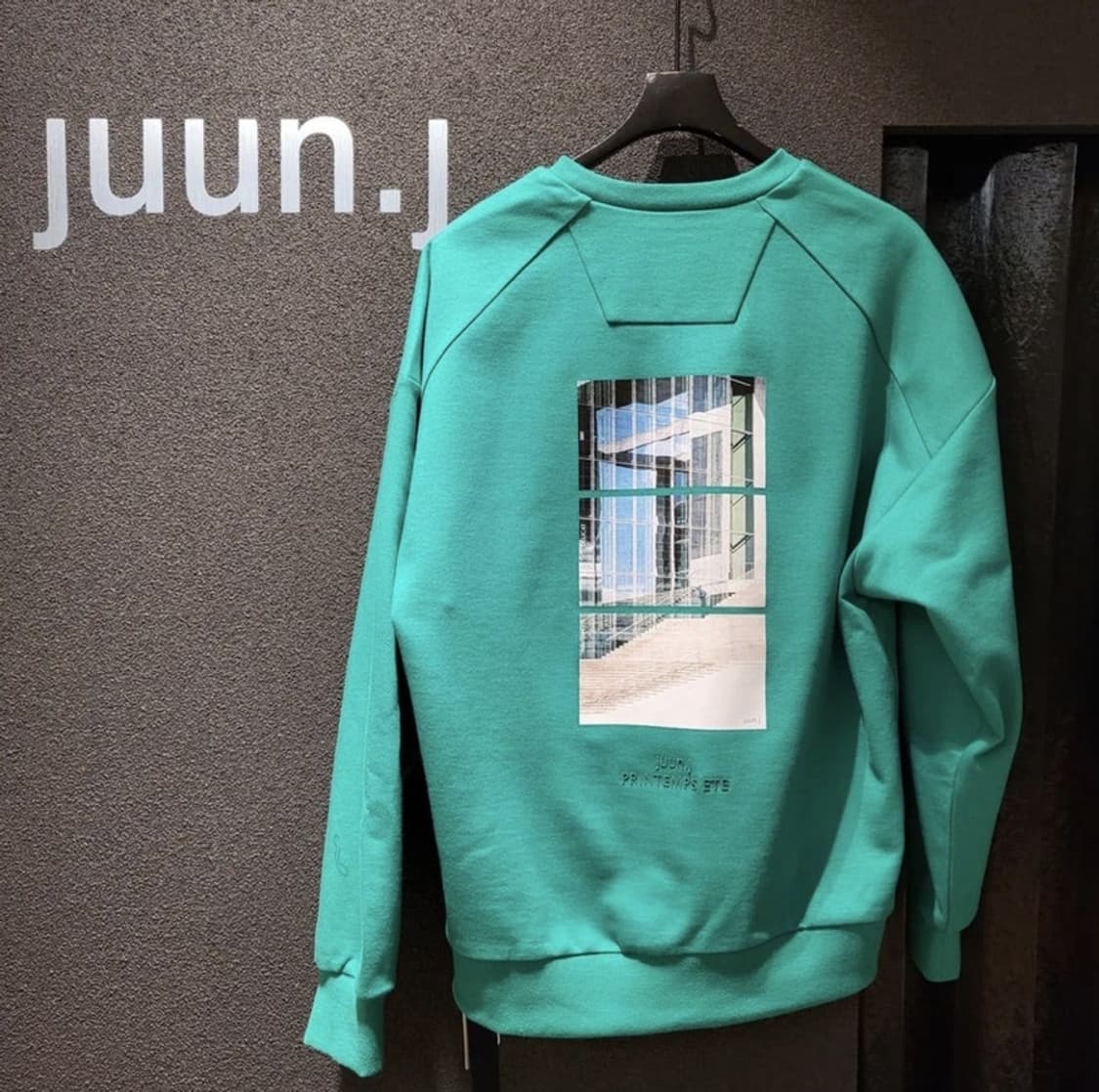 준지 그린 엠브로이더리 맨투맨 상품이미지7