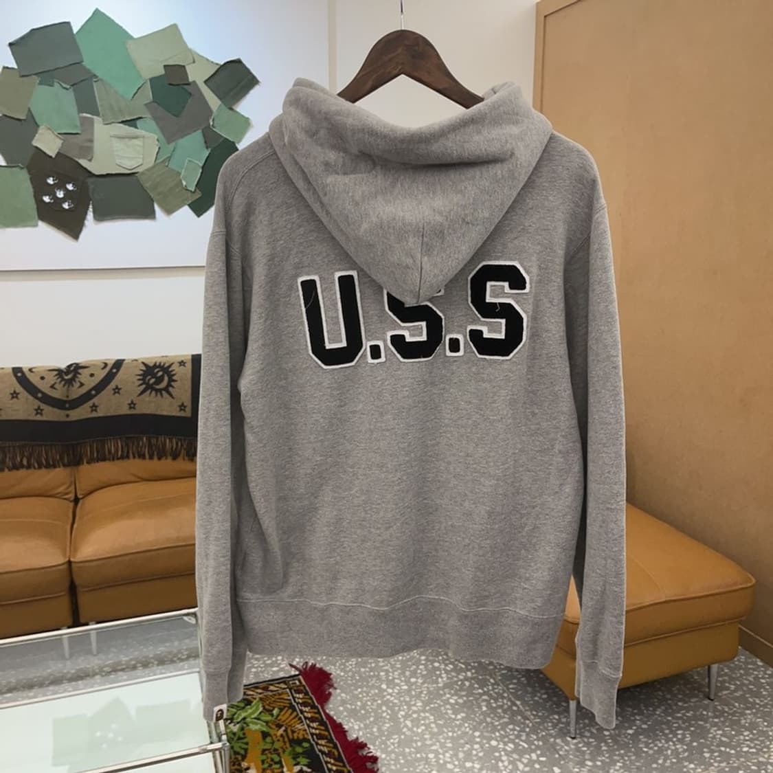 베이프 정품 USS 약기모 후드티 100 C06349 상품이미지2