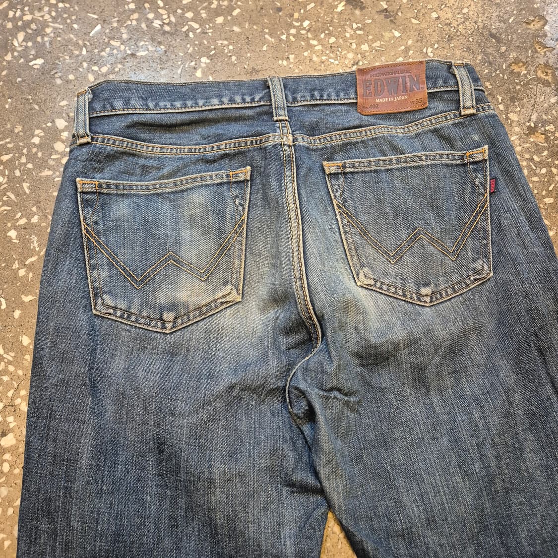 34~35인치 에드윈 JAPAN 402 워싱청바지  상품이미지8