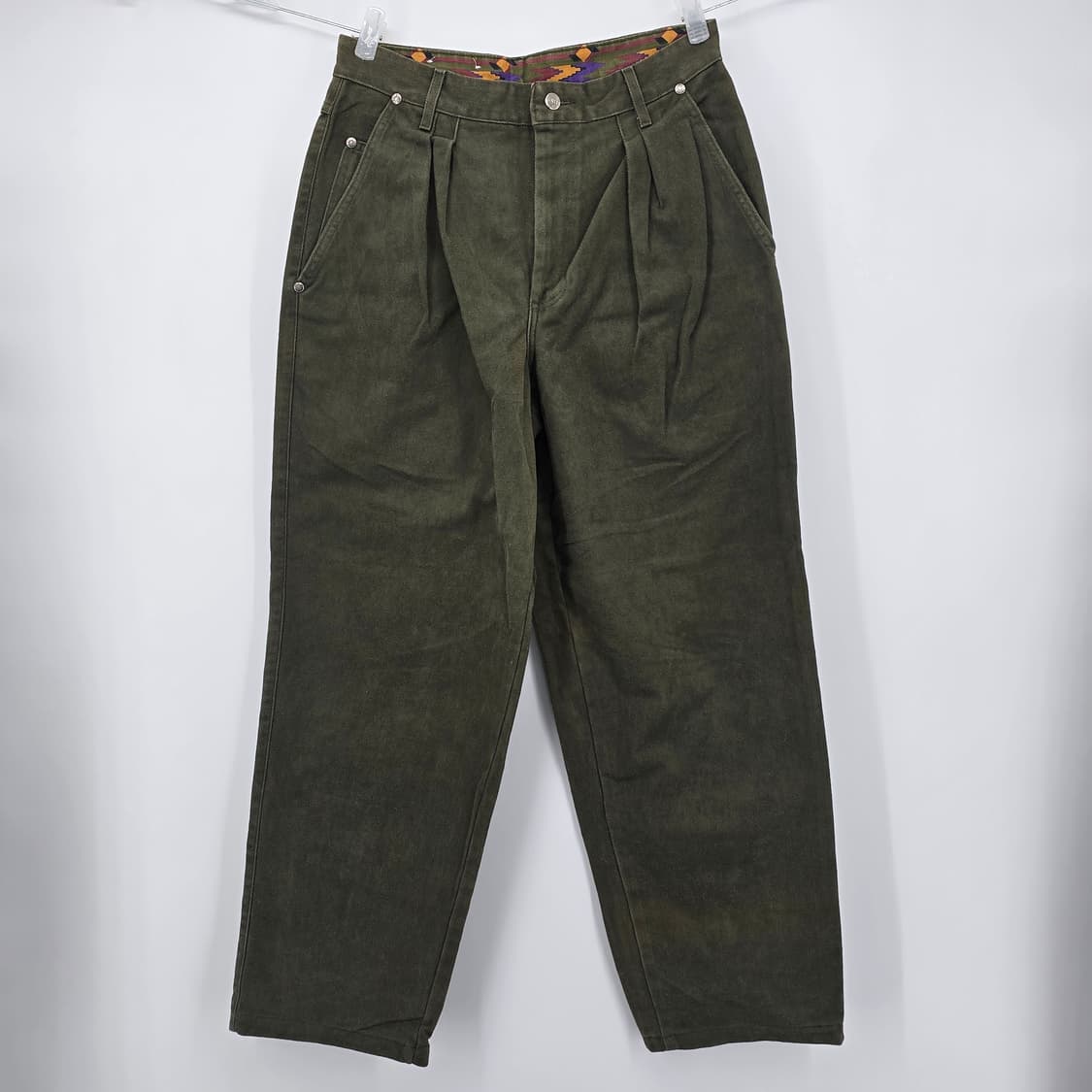 빈티지 카키 워크 팬츠 상품이미지9
