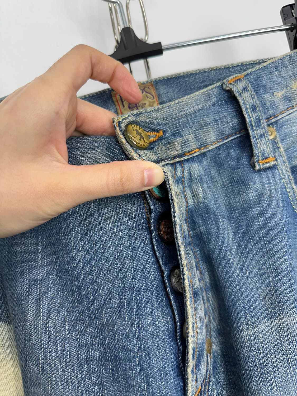 Prps washing detail grunge denim pants 상품이미지6