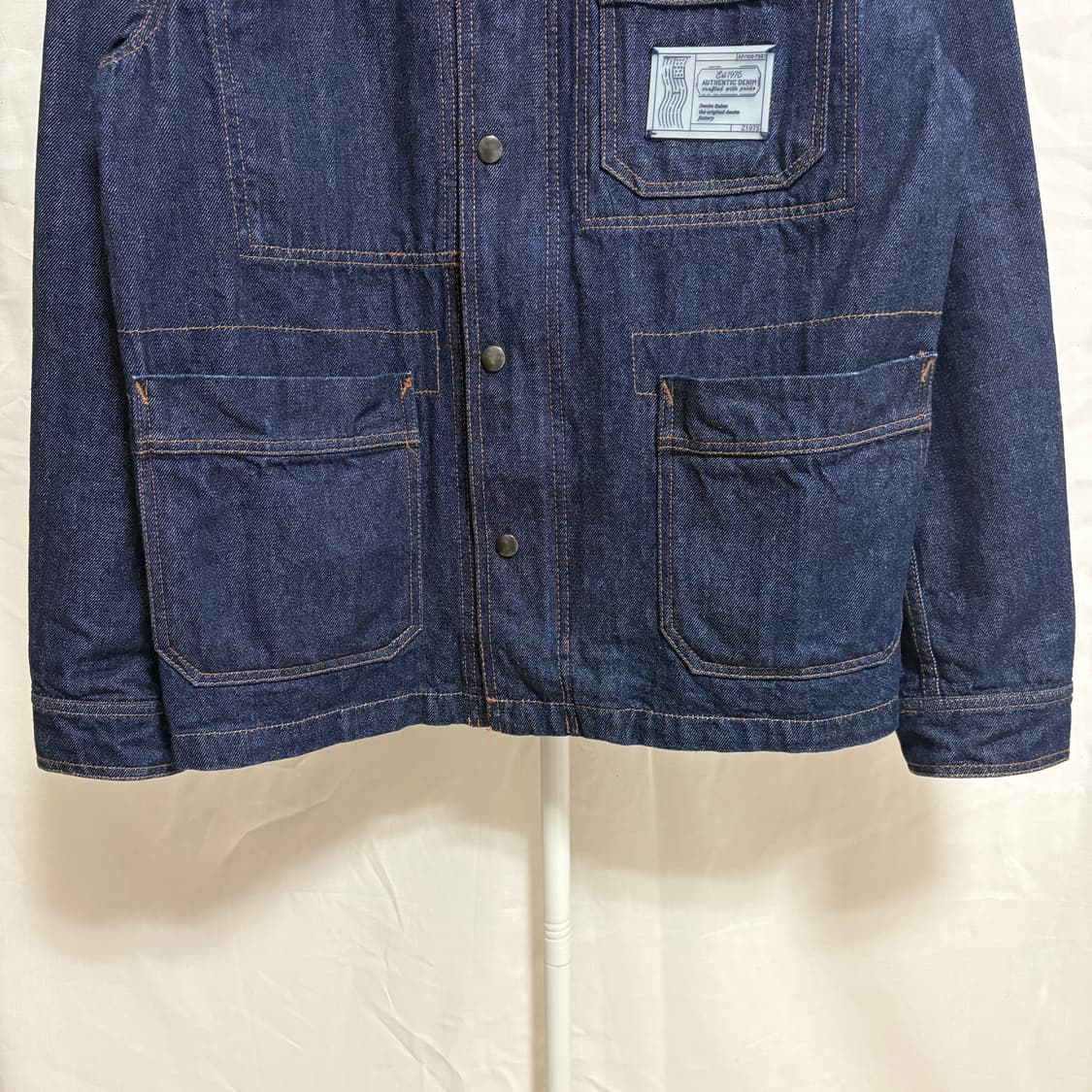 자라 데님 초어자켓 / 진청, M 상품이미지3