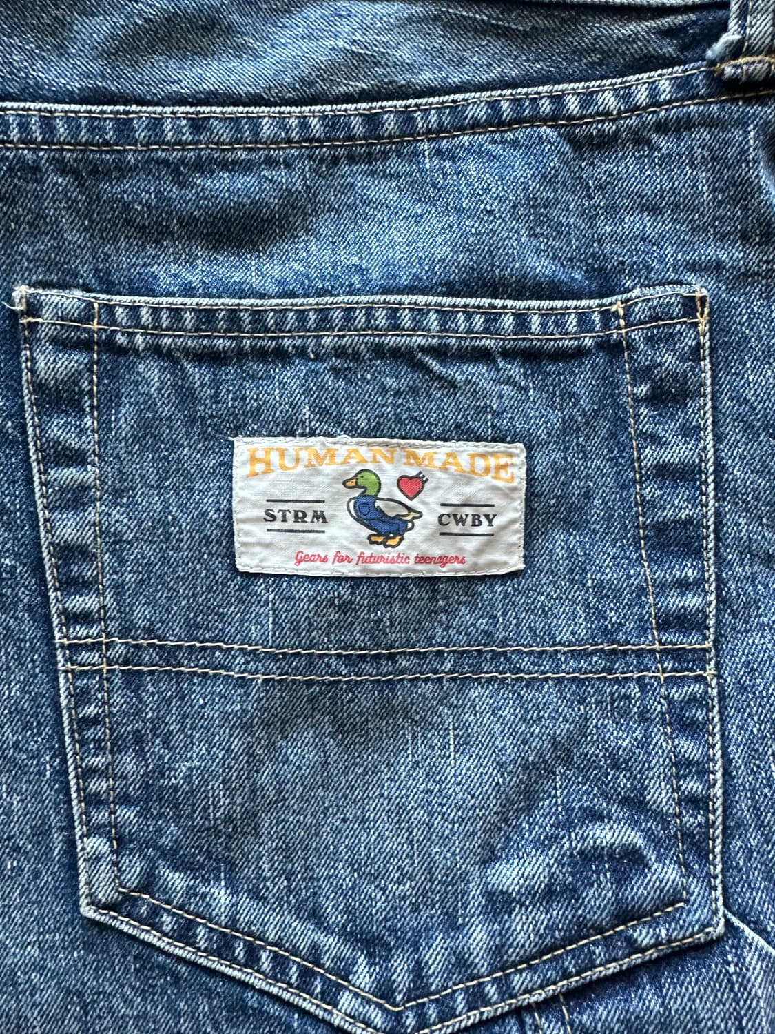 Human made storm cowboy denim pants 36 상품이미지4