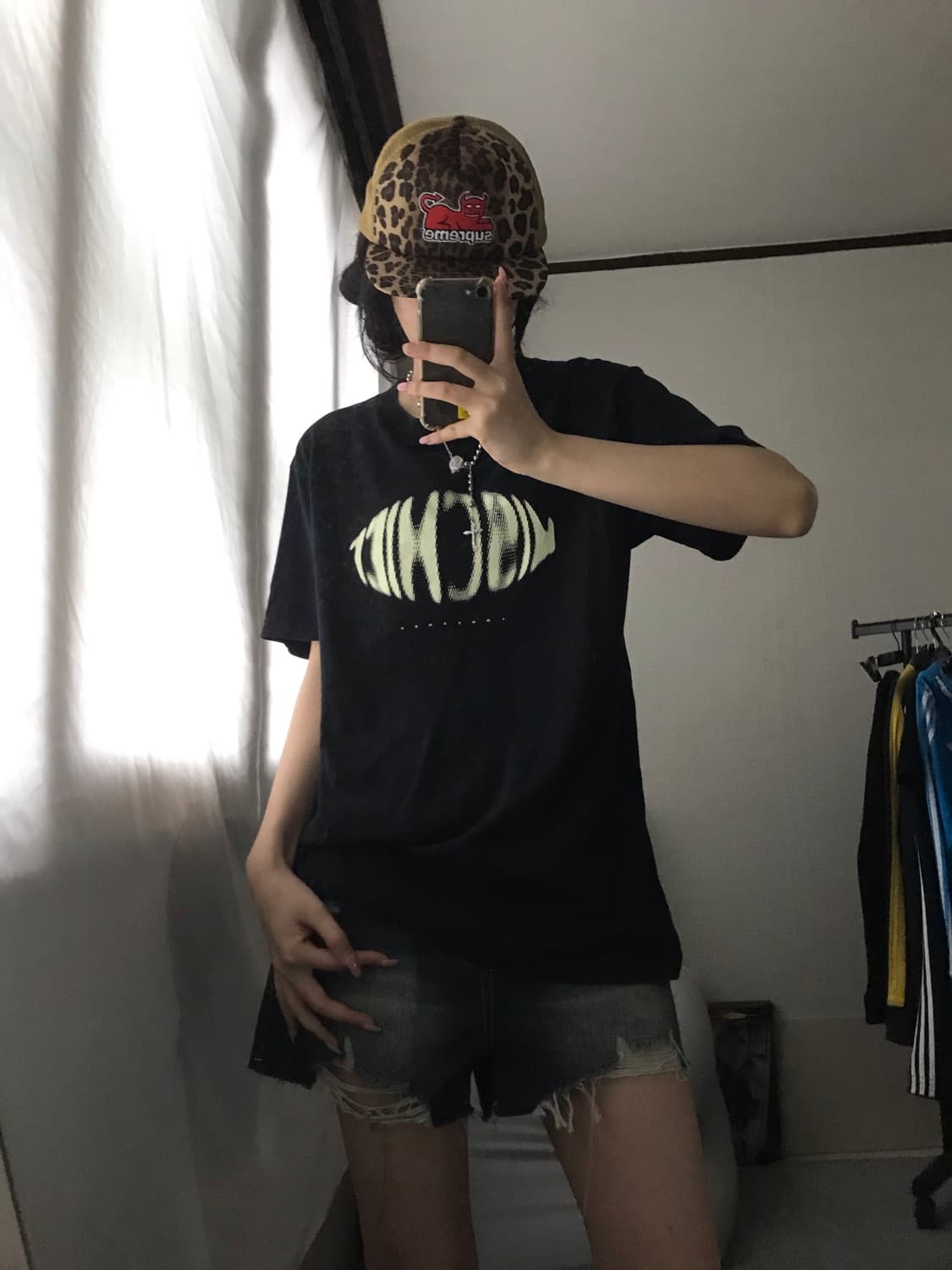미스치프 블랙 반팔티셔츠 상품이미지7