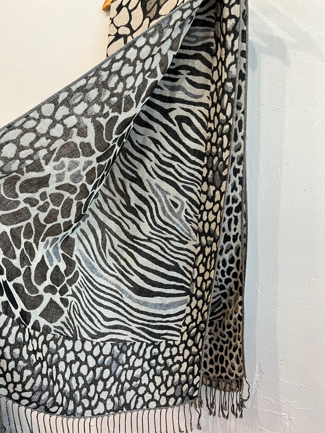 JPN 레오파드 머플러 스카프 상품이미지4