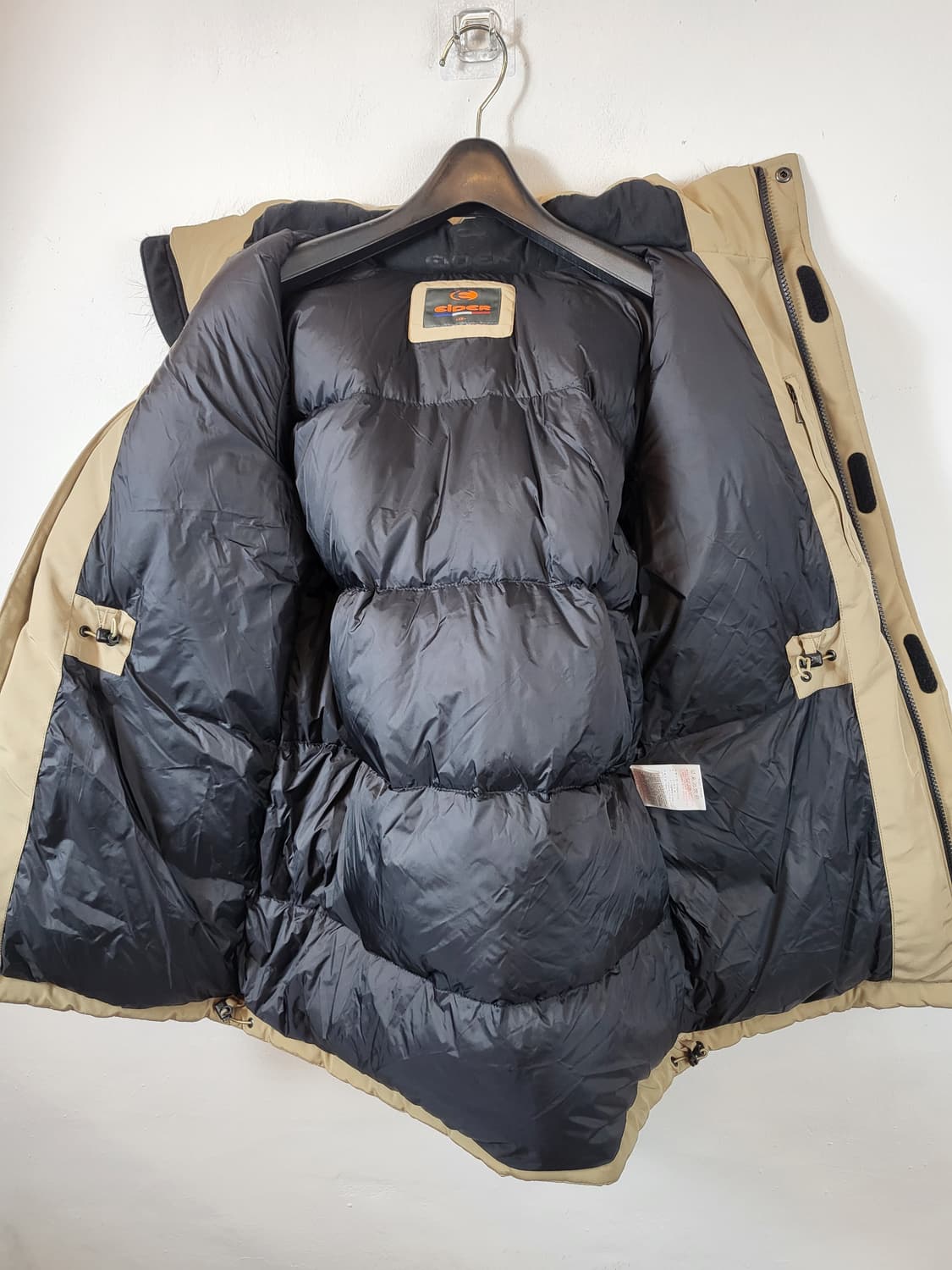 아이더 여성 사파리 덕다운 패딩 XS 85 새제품급 상품이미지7