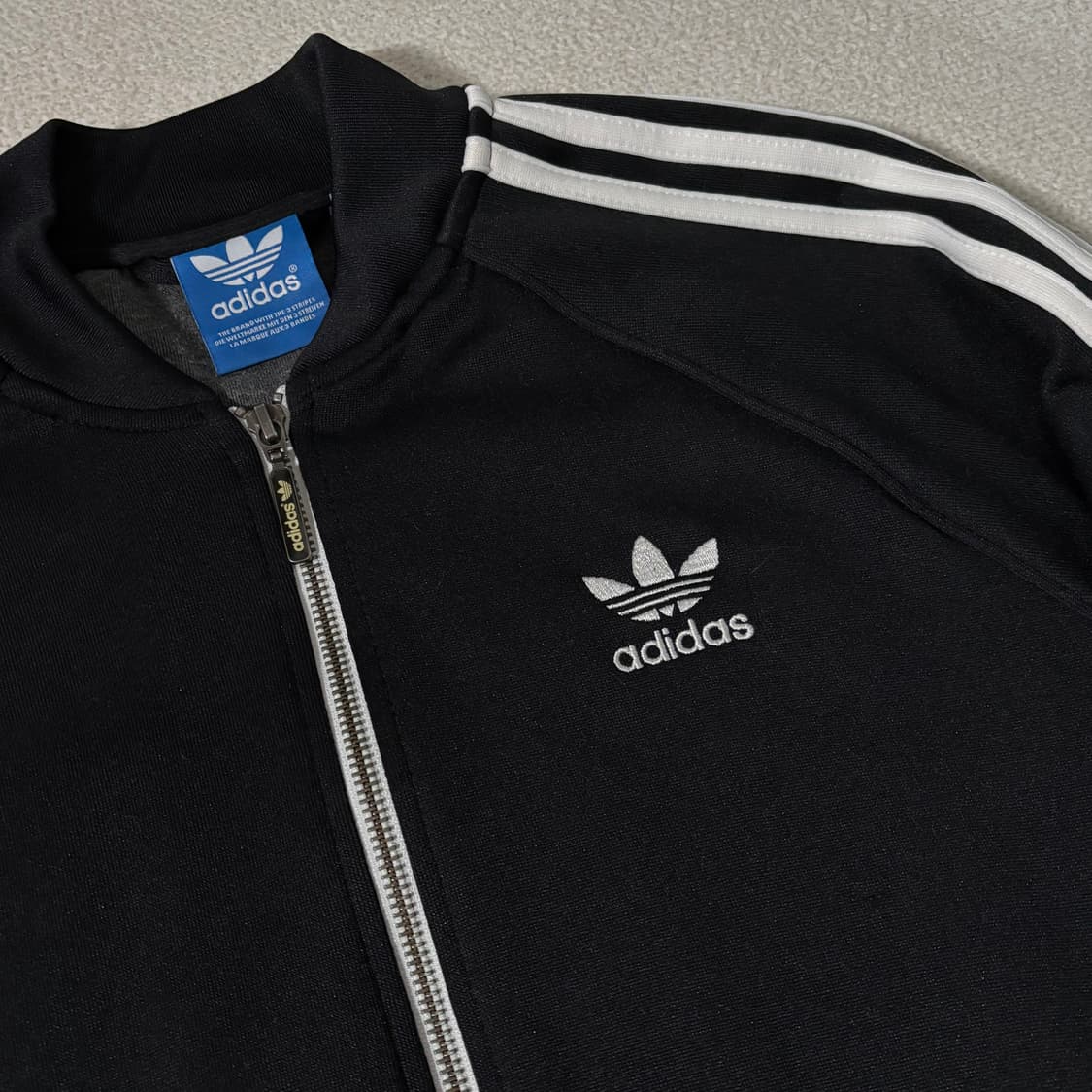 아디다스 슈퍼스타 블랙 트랙탑 져지 상품이미지2