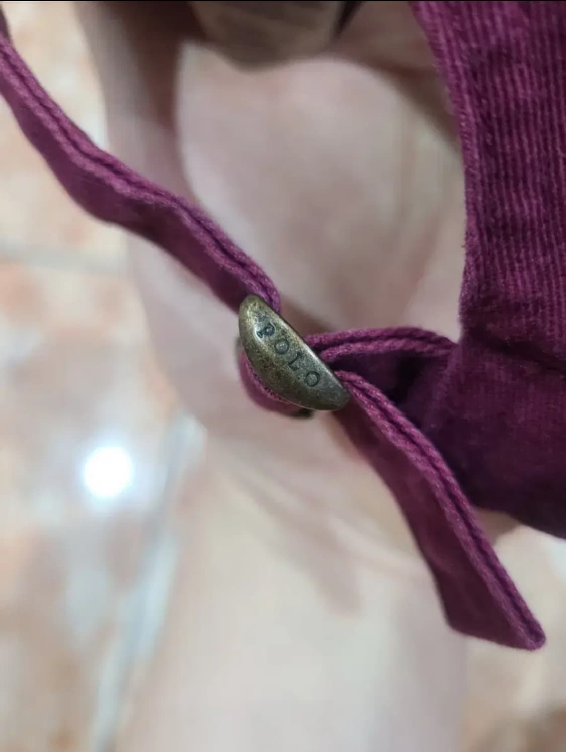 폴로 볼캡 버건디 상품이미지10