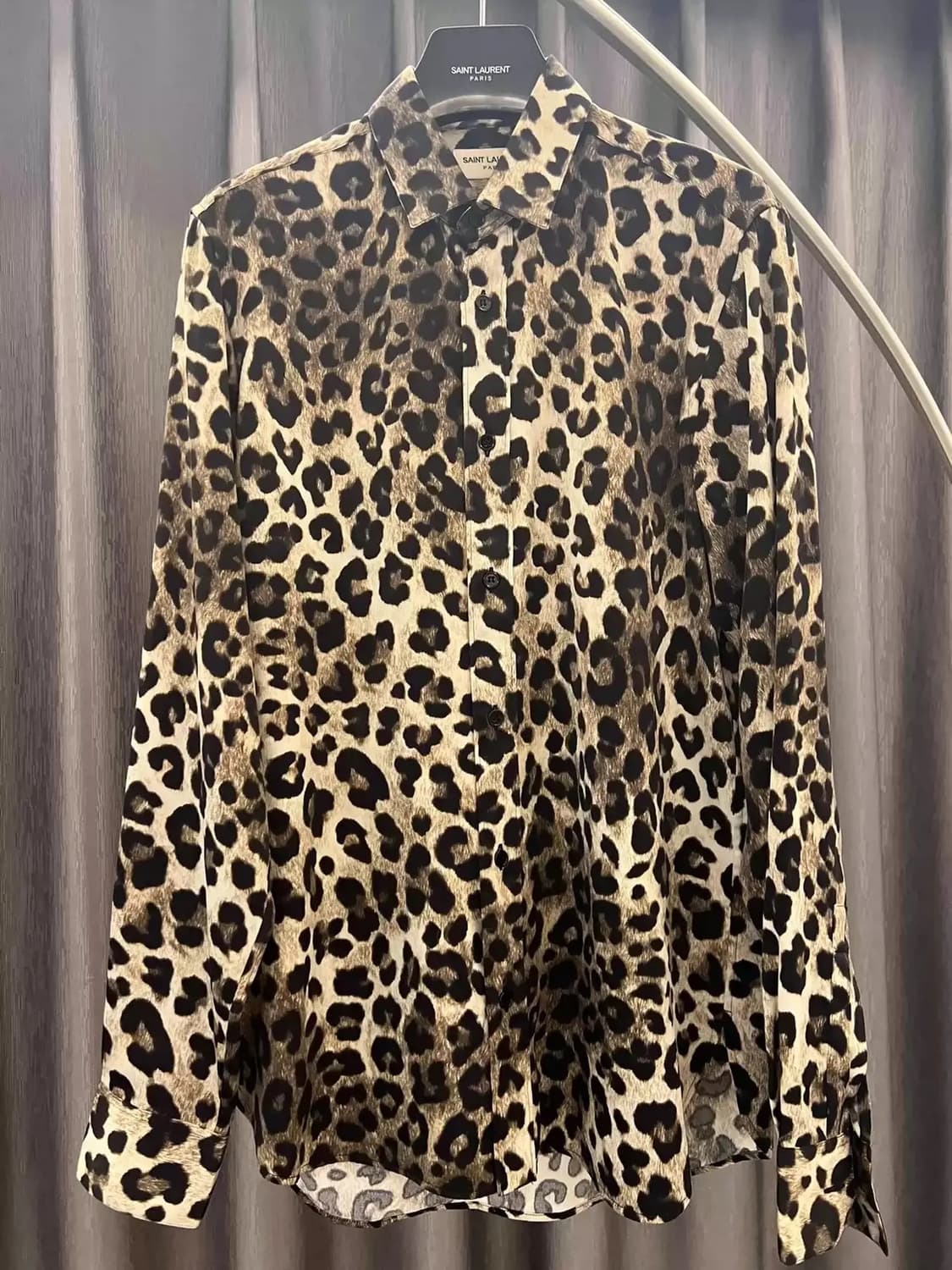 생로랑 14AW 레오파드 셔츠 상품이미지6