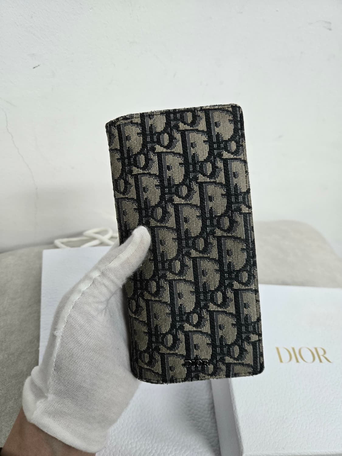 [보증서 정품] 디올 오블리크 장지갑 상품이미지1