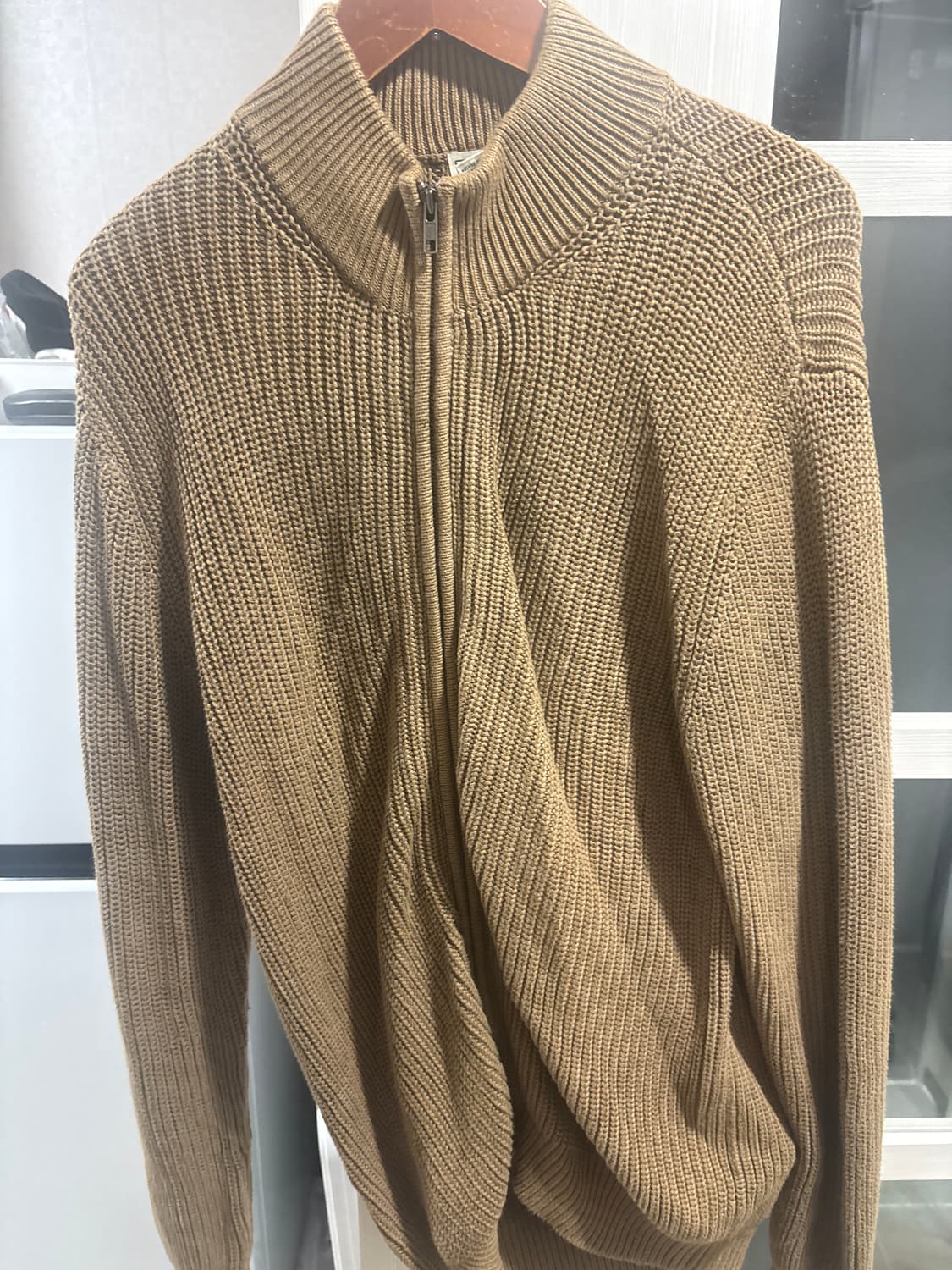 엘엘빈 니트집업 L 상품이미지1