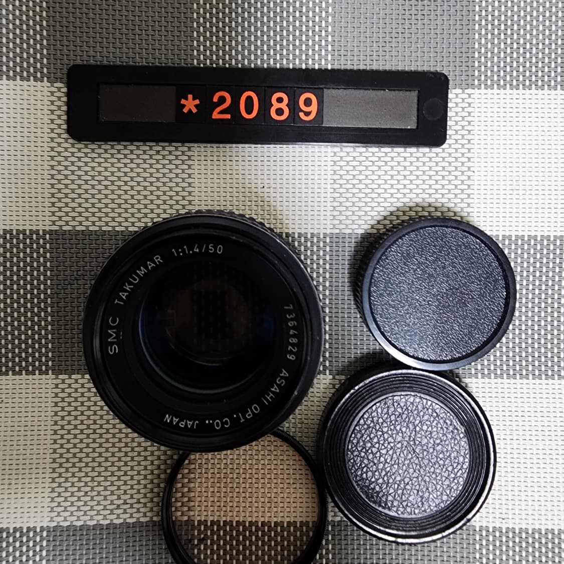 M42 마운트 타쿠마 50mm 1.4단렌즈 상품이미지1
