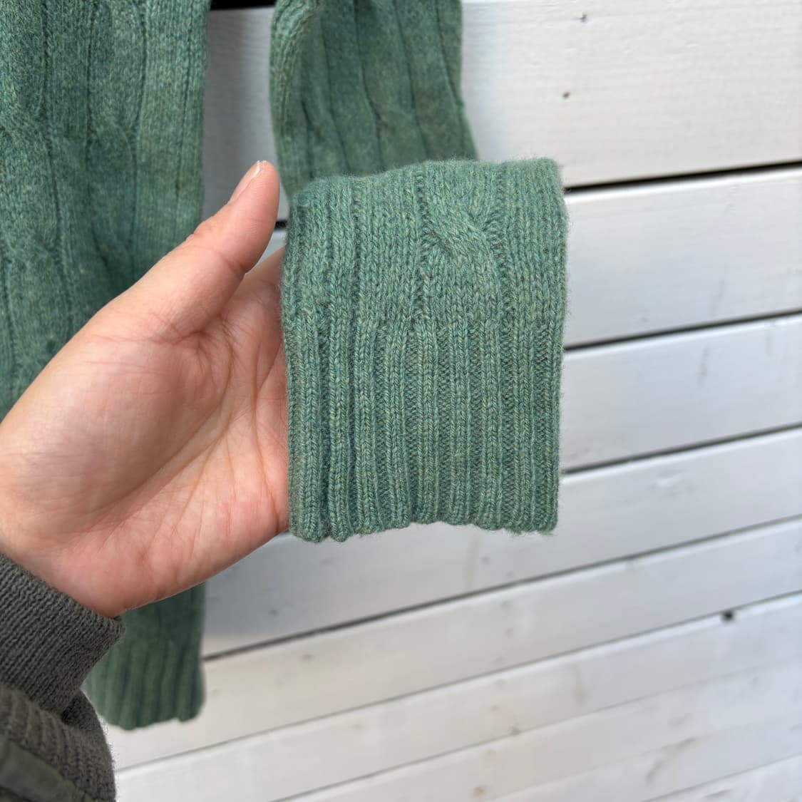 Polo 폴로 울 캐시미어 브이넥 니트 상품이미지5